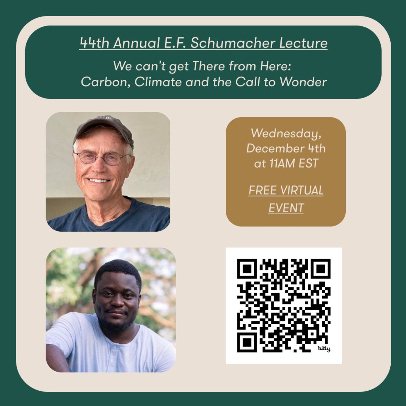 We can’t get There from Here: Carbon, Climate and the Call to Wonder - Paul Hawken & Báyò Akómoláfé We can’t get There from Here: Carbon, Climate and the Call to Wonder - Paul Hawken & Báyò Akómoláfé