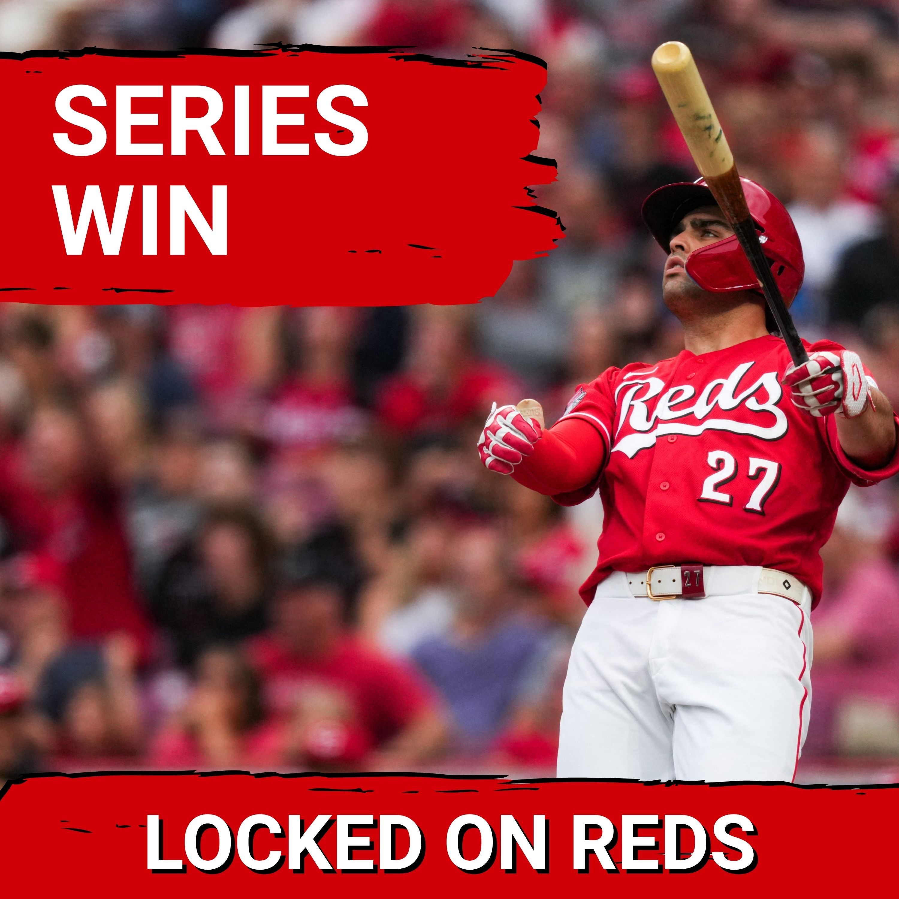 REDS POSTCAST: Cincinnati Reds CLINCH Series Over New York Mets As Sal Stewart DOMINATES With 4 RBIs episode artwork