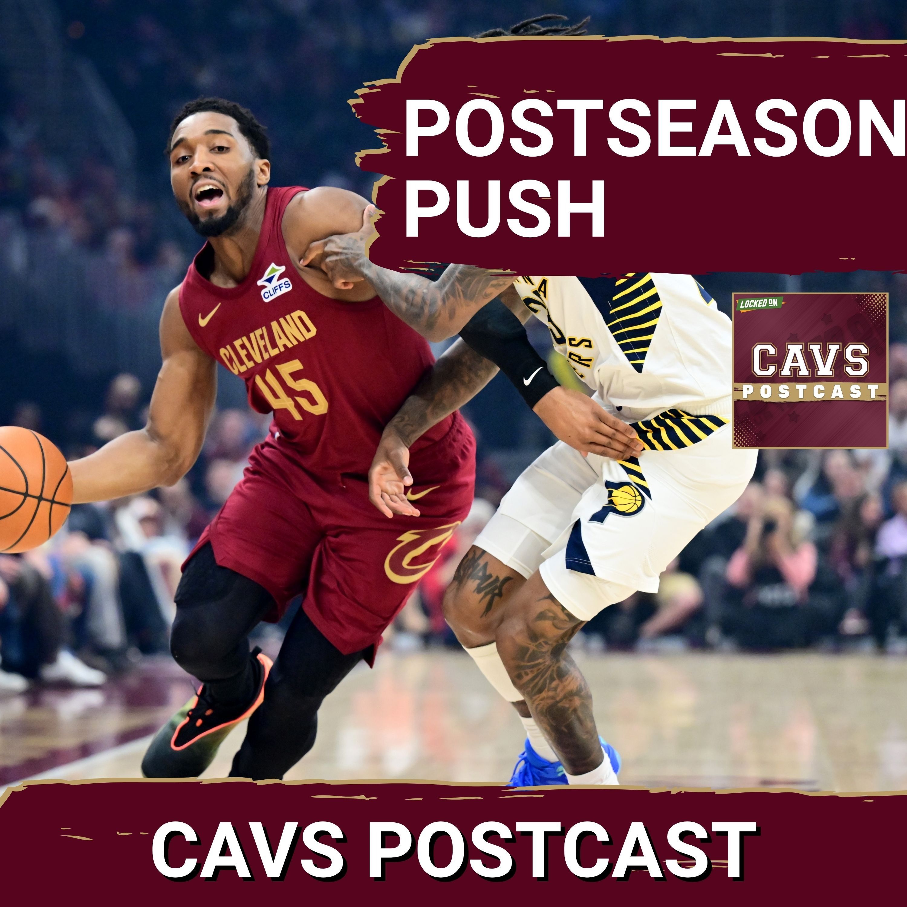 CAVS POSTCAST: Cleveland Cavaliers SWEEP Indiana Pacers as Donovan Mitchell and James Harden DOMINATE