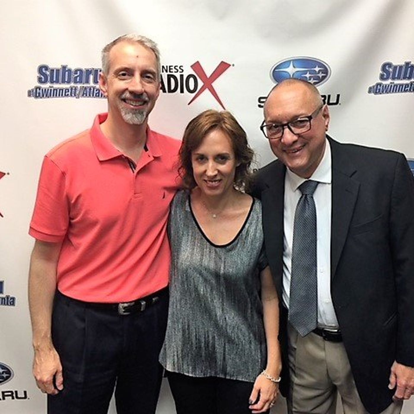 MEMBER SPOTLIGHT: Peter Hildebrandt with SCORE, Sandra Font with Access to Capital for Entrepreneurs, and Jorge Valentin-Stone with the U.S. episode artwork