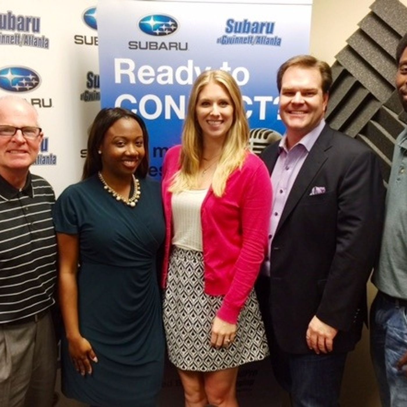 OPEN FOR BUSINESS: David Cross with U.S. Asset Management, Brittany Buck with Hampton Inn & Suites Duluth, Arvell Poe with At Home, and Cour episode artwork