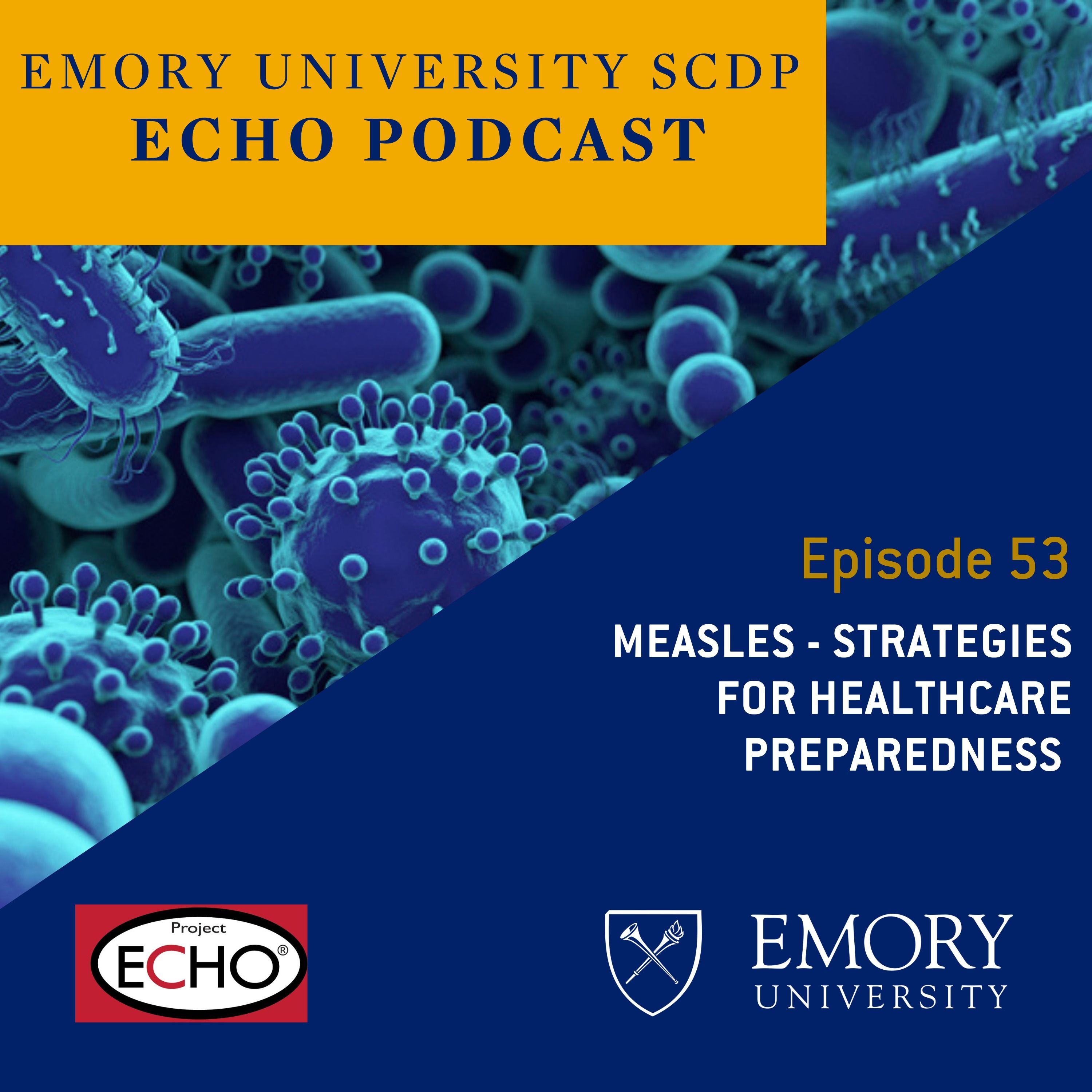 Measles - Strategies for Healthcare Preparedness episode artwork