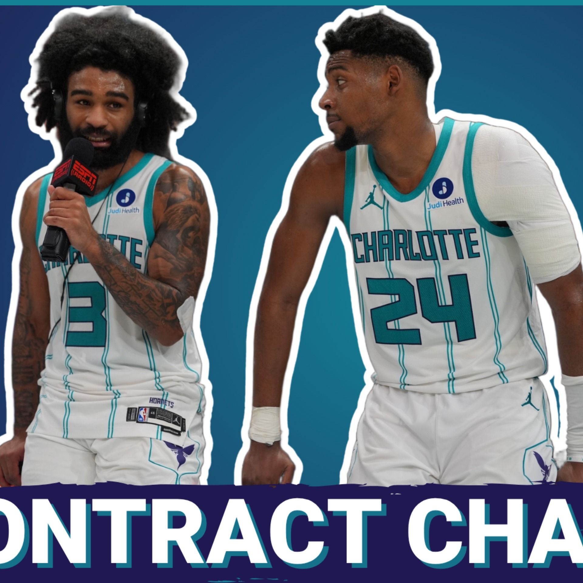 Charlotte Hornets contract CHAOS | Brandon Miller's FUTURE | What is Coby White's VALUE?