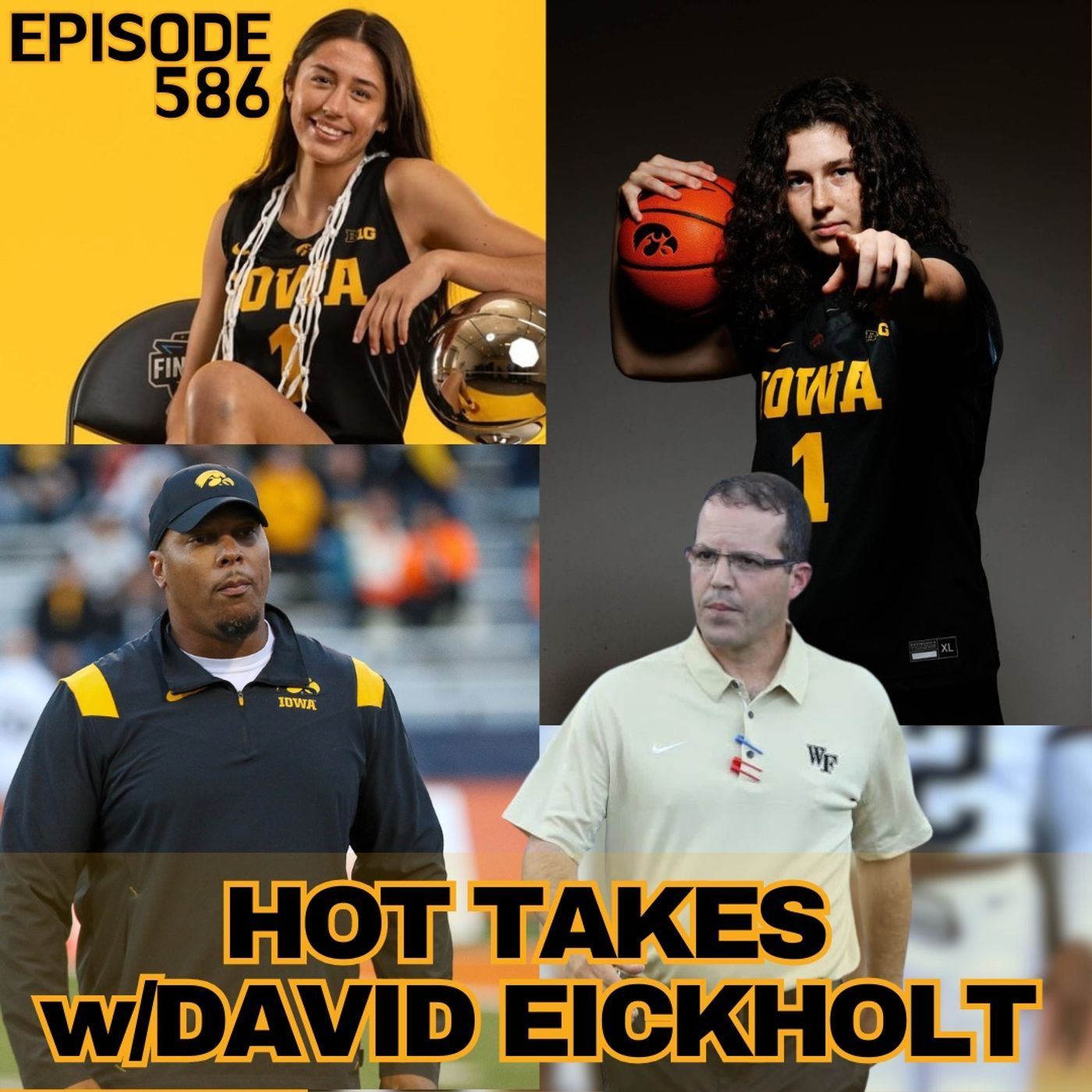 David Eickholt Returns: Iowa Women's Basketball, Football Updates, and Spring Ball Preview | WUW 586