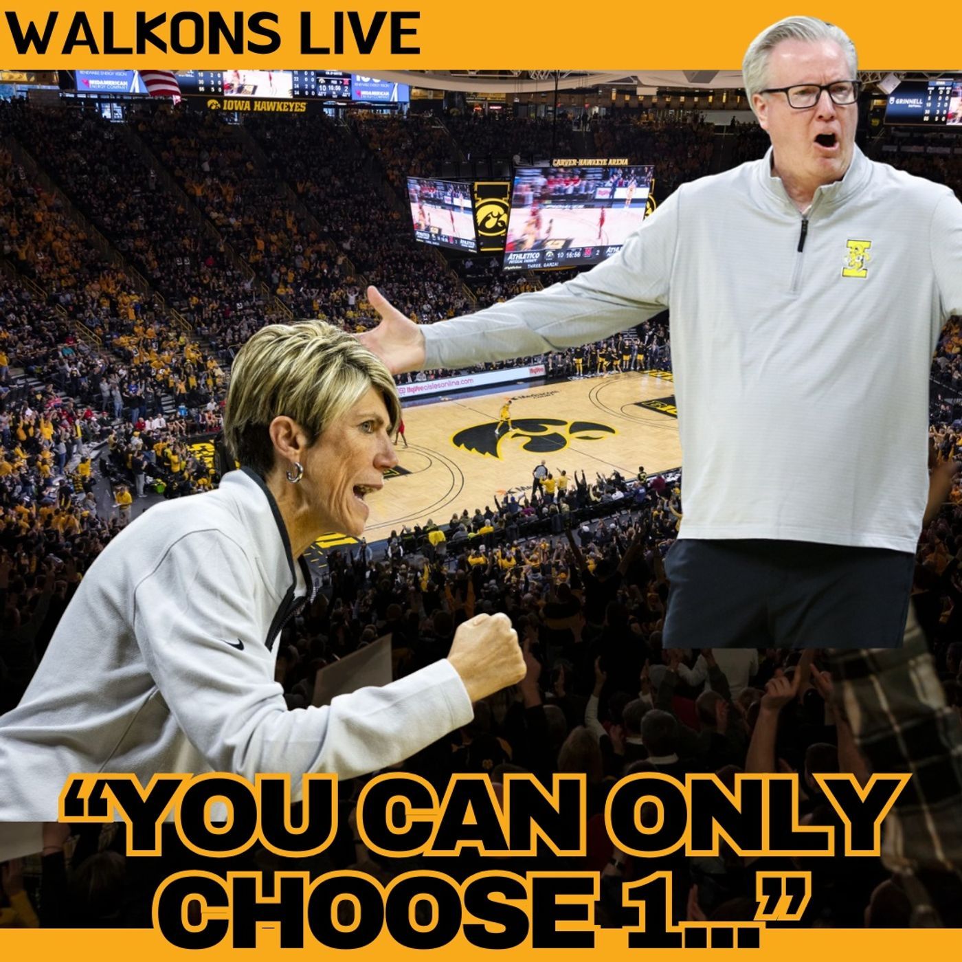 2 Elite Basketball Programs: Iowa Cannot Have Both | Walk Ons LIVE