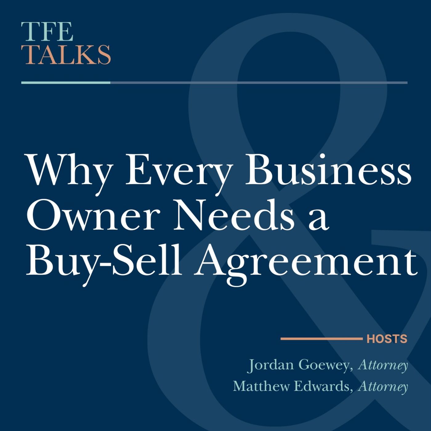 TFE Talks: Navigating Wealth, Business, and Legacy