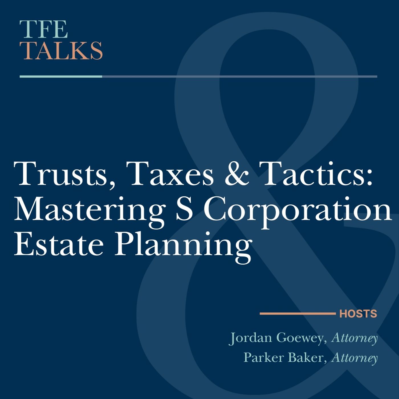 TFE Talks: Navigating Wealth, Business, and Legacy