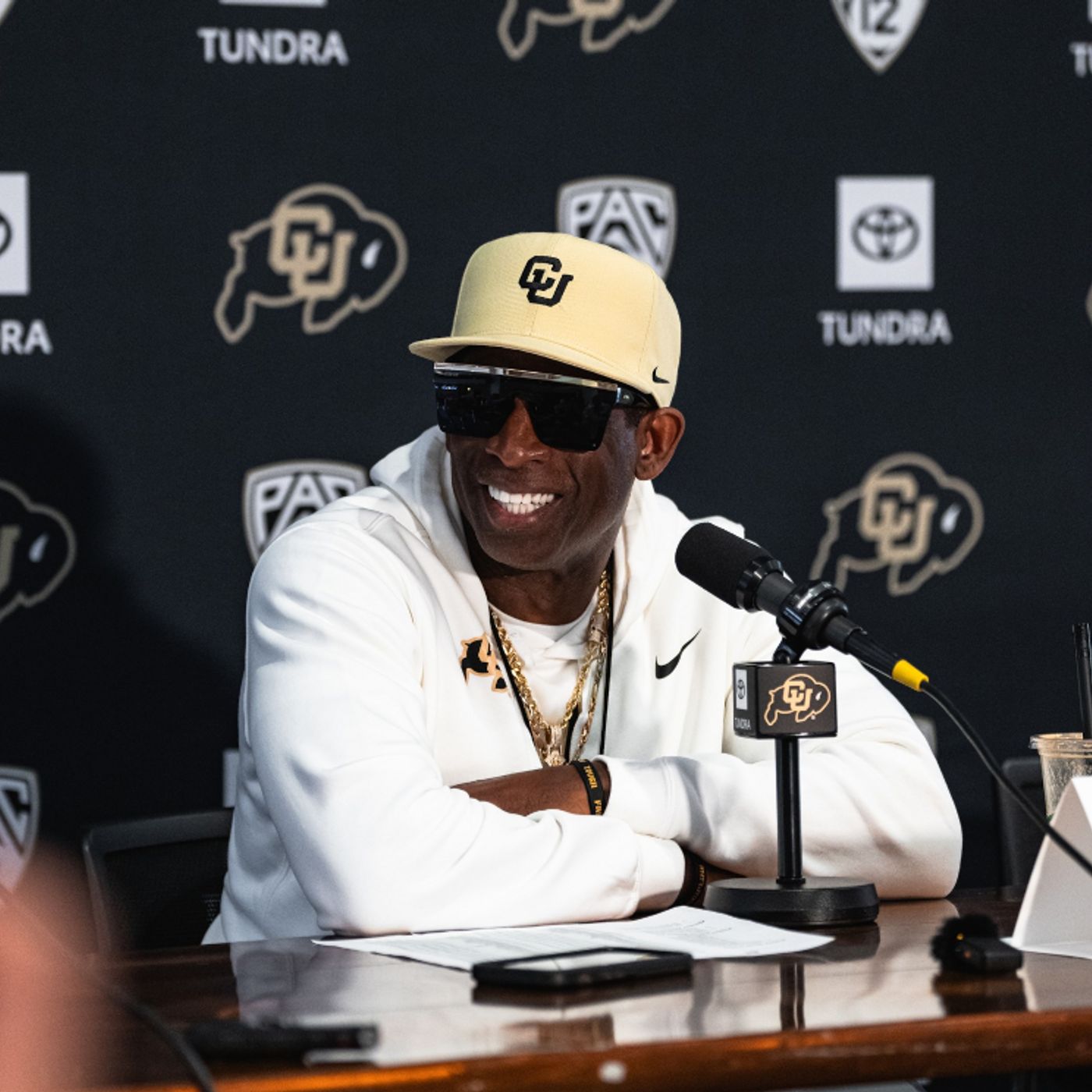 Utah week: Deion ”Coach Prime” Sanders and LB LaVonta Bentley at Tuesday’s press conference episode artwork
