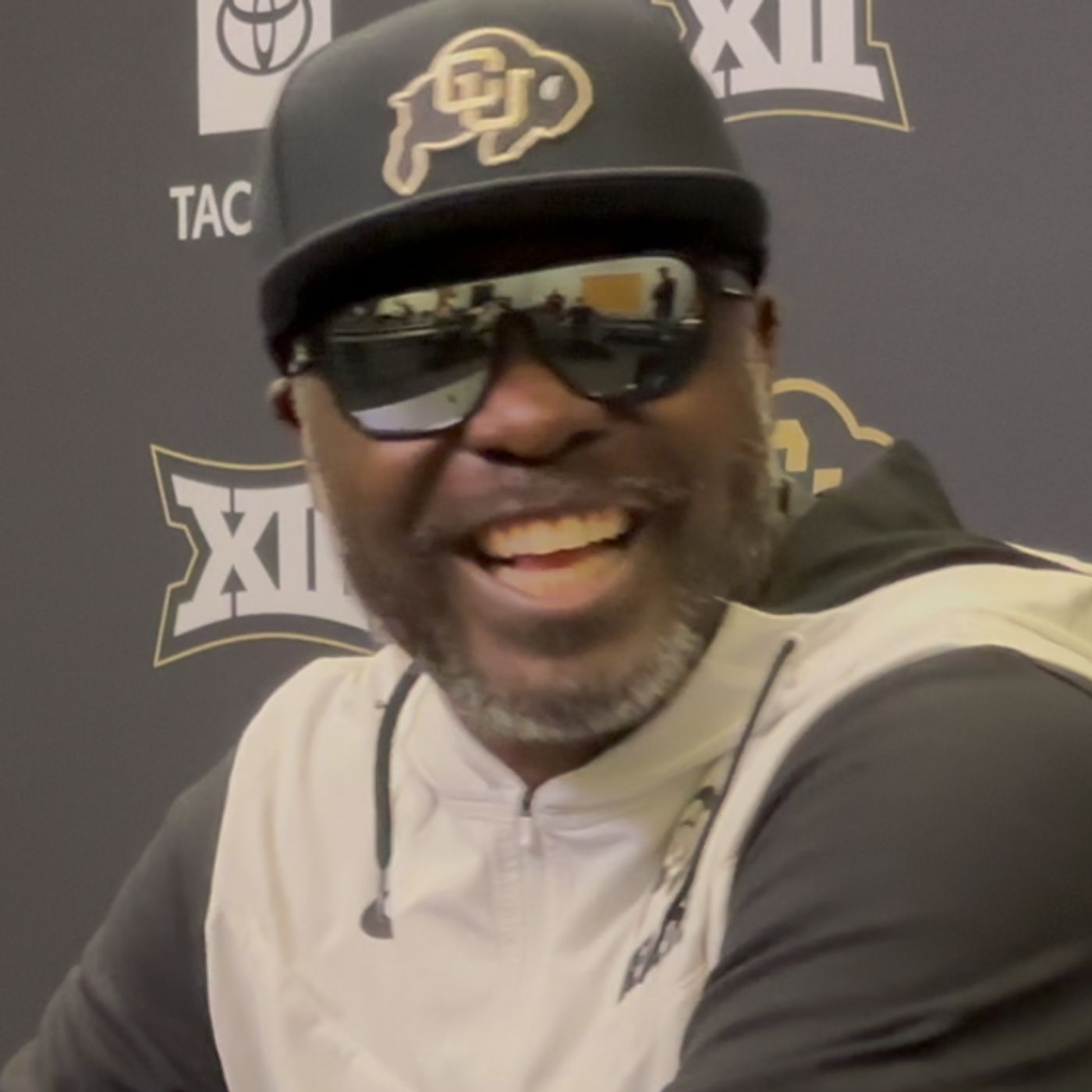 New Colorado coaches Marshall Faulk & Domata Peko, & promoted Buffaloes coaches Gunnar White & George Helow address the media episode artwork