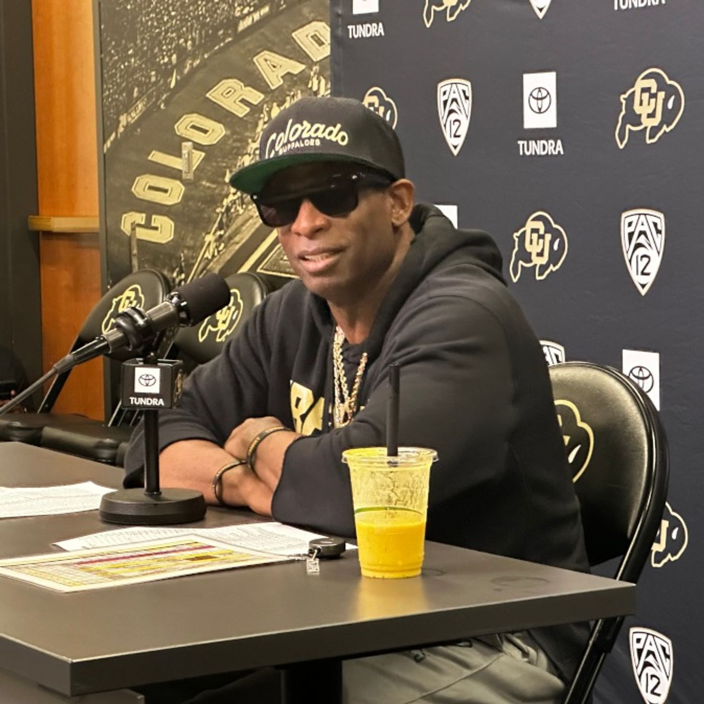 Deion ”Coach Prime” Sanders’ first preseason press conference episode artwork