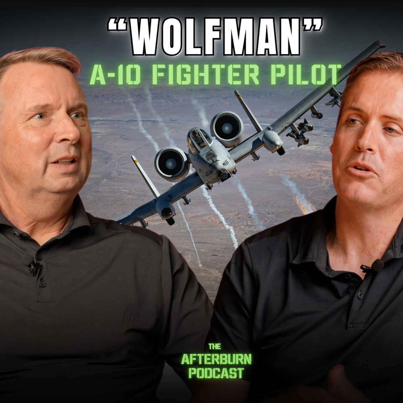 Gary "Wolfman" Wolf | A-10 Fighter Pilot episode artwork