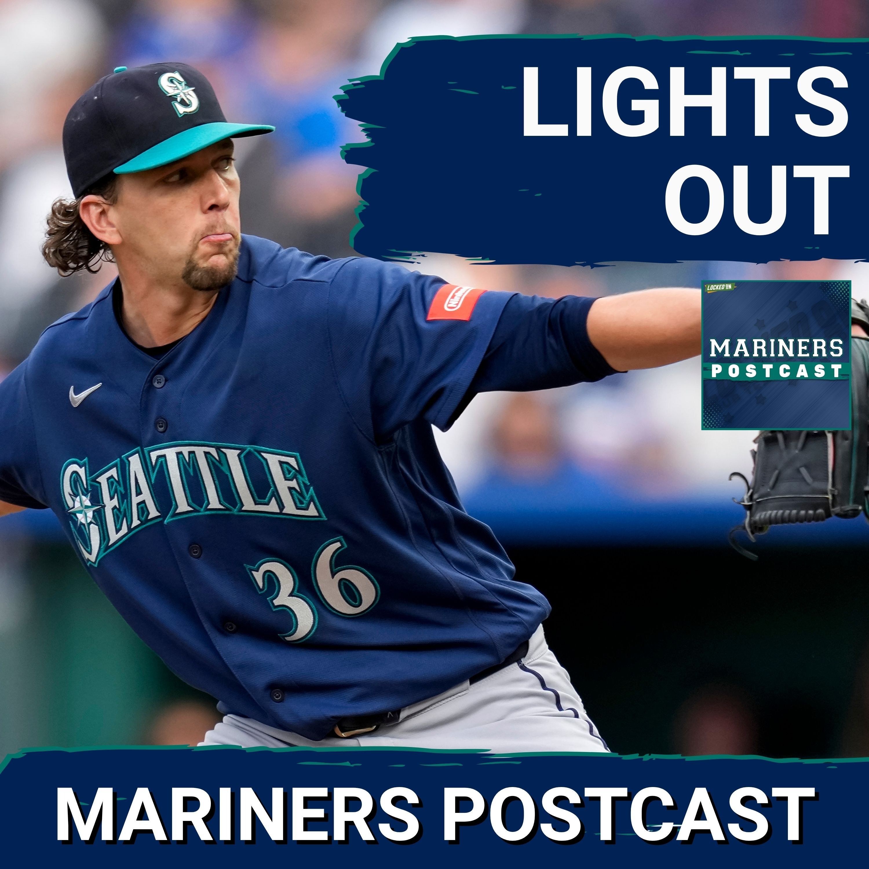 MARINERS POSTCAST: Seattle Mariners get LIGHTS OUT PITCHING in win vs Kansas City Royals episode artwork