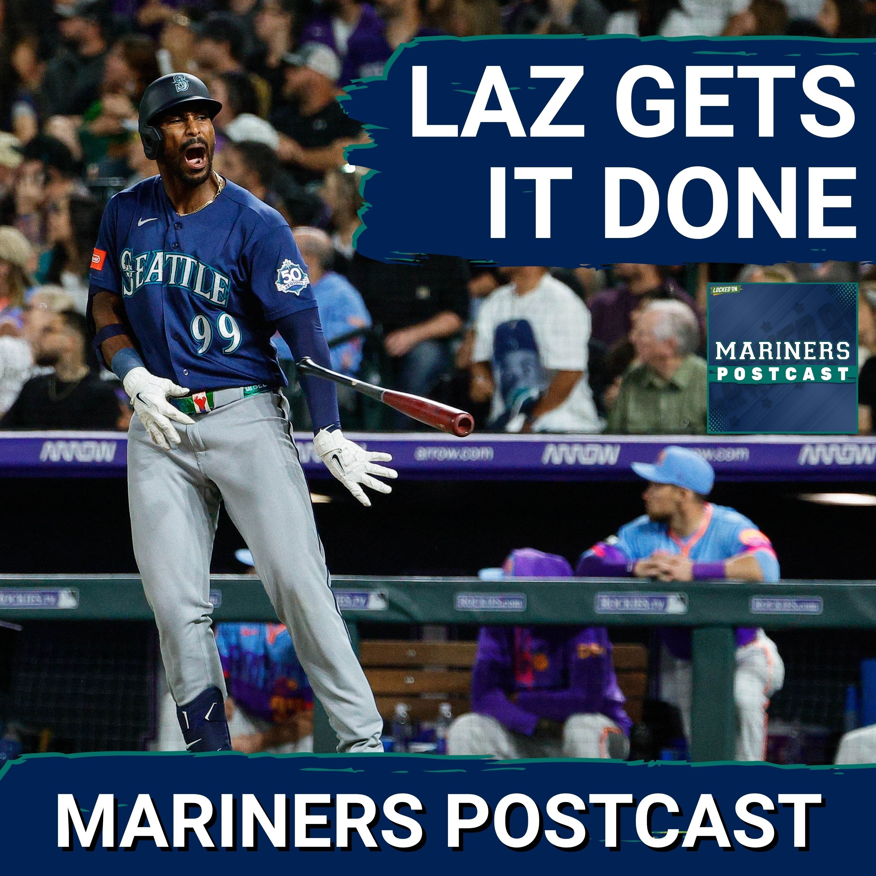 MARINERS POSTCAST: The Seattle Mariners YOUNG GUNS COME THROUGH vs Colorado Rockies episode artwork