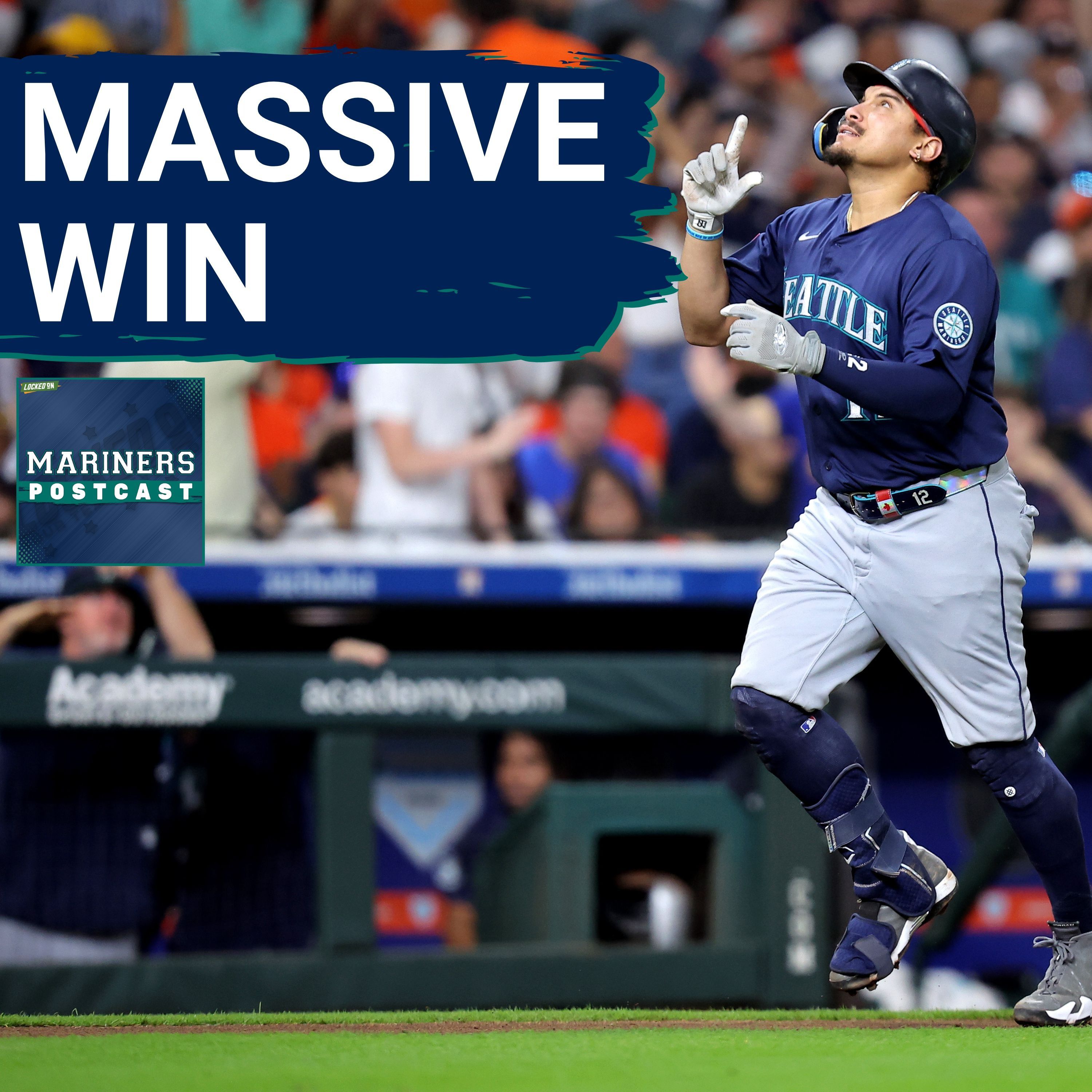 MARINERS POSTCAST: Seattle Mariners GET HUGE WIN to begin MASSIVE SERIES against Houston Astros