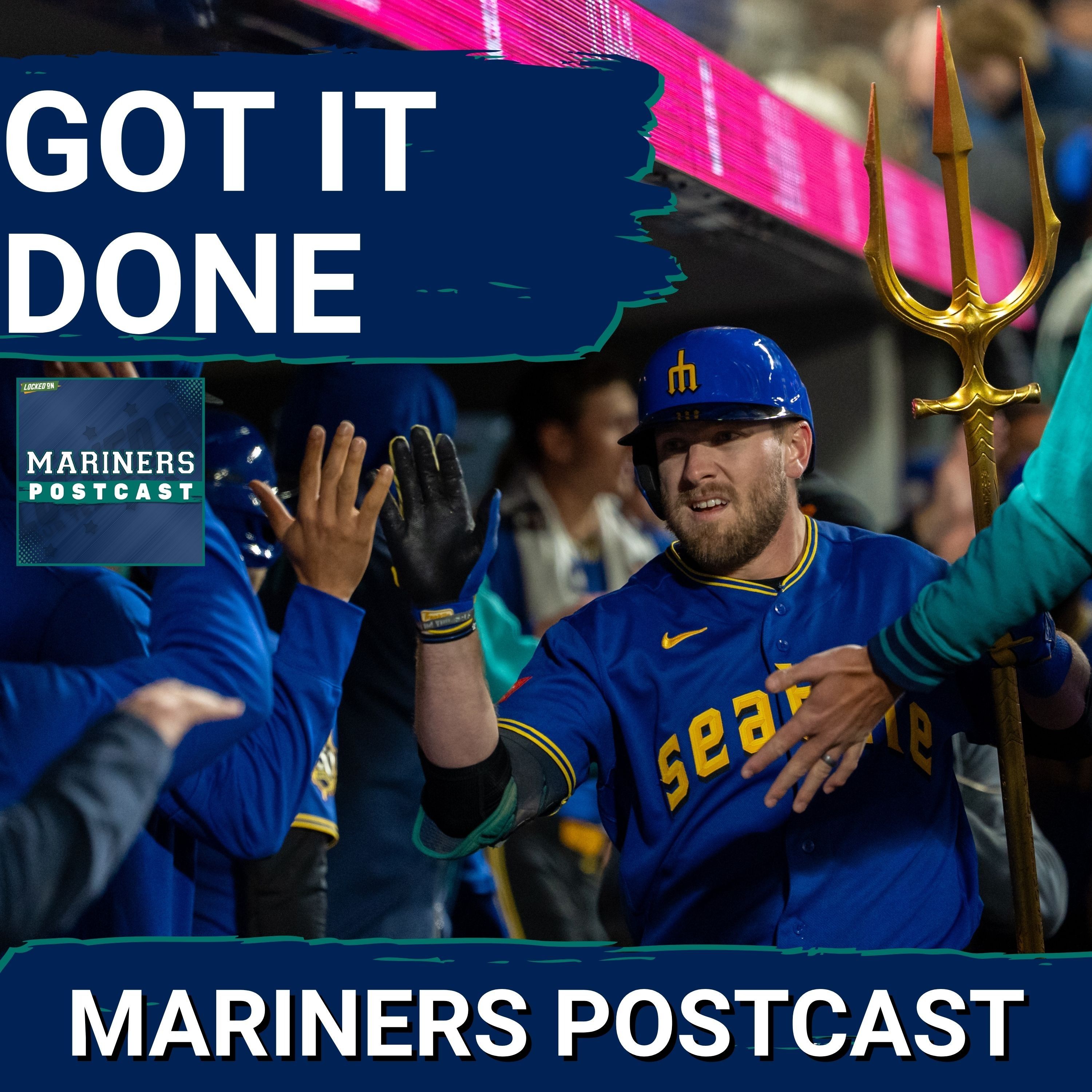 MARINERS POSTCAST: Seattle Mariners get FIRST WIN OF YEAR over Cleveland Guardians