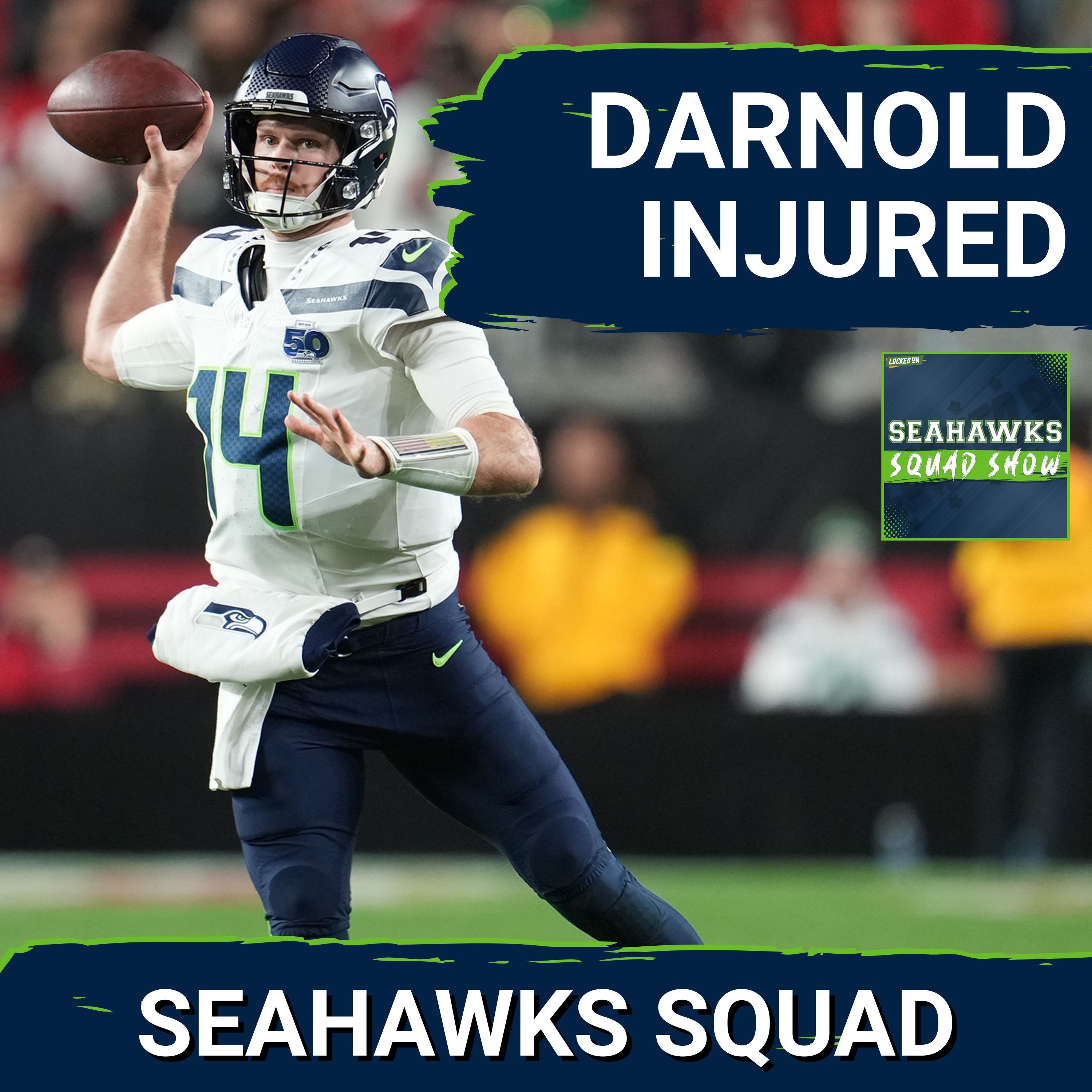 SEAHAWKS SQUAD SHOW: Sam Darnold ADDED TO INJURY LIST ahead of Divisional vs San Francisco 49ers