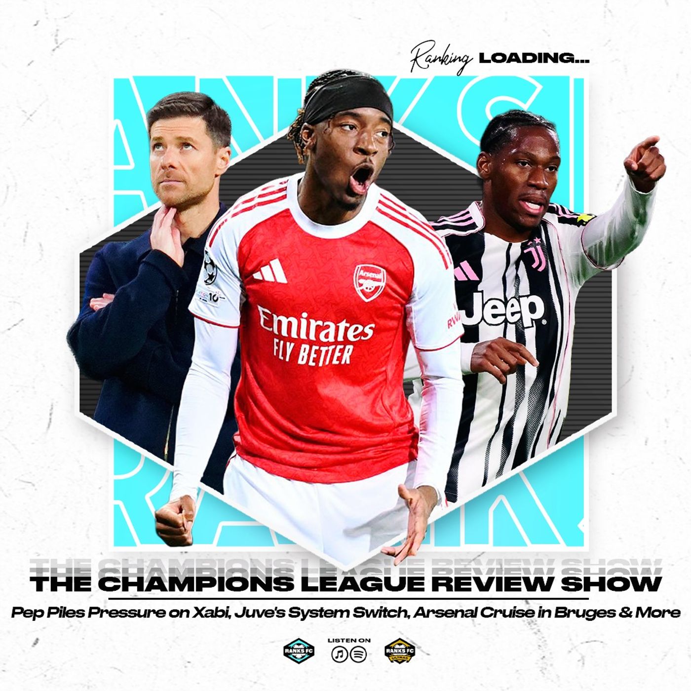 Champions League Takeaway: Pep Piles Pressure on Xabi, Back-and-Forth Battles, Juve's System Switch, Arsenal Cruise in Bruges & Everything Else Champions League Takeaway: Pep Piles Pressure on Xabi, Back-and-Forth Battles, Juve's System Switch, Arsenal Cruise in Bruges & Everything Else