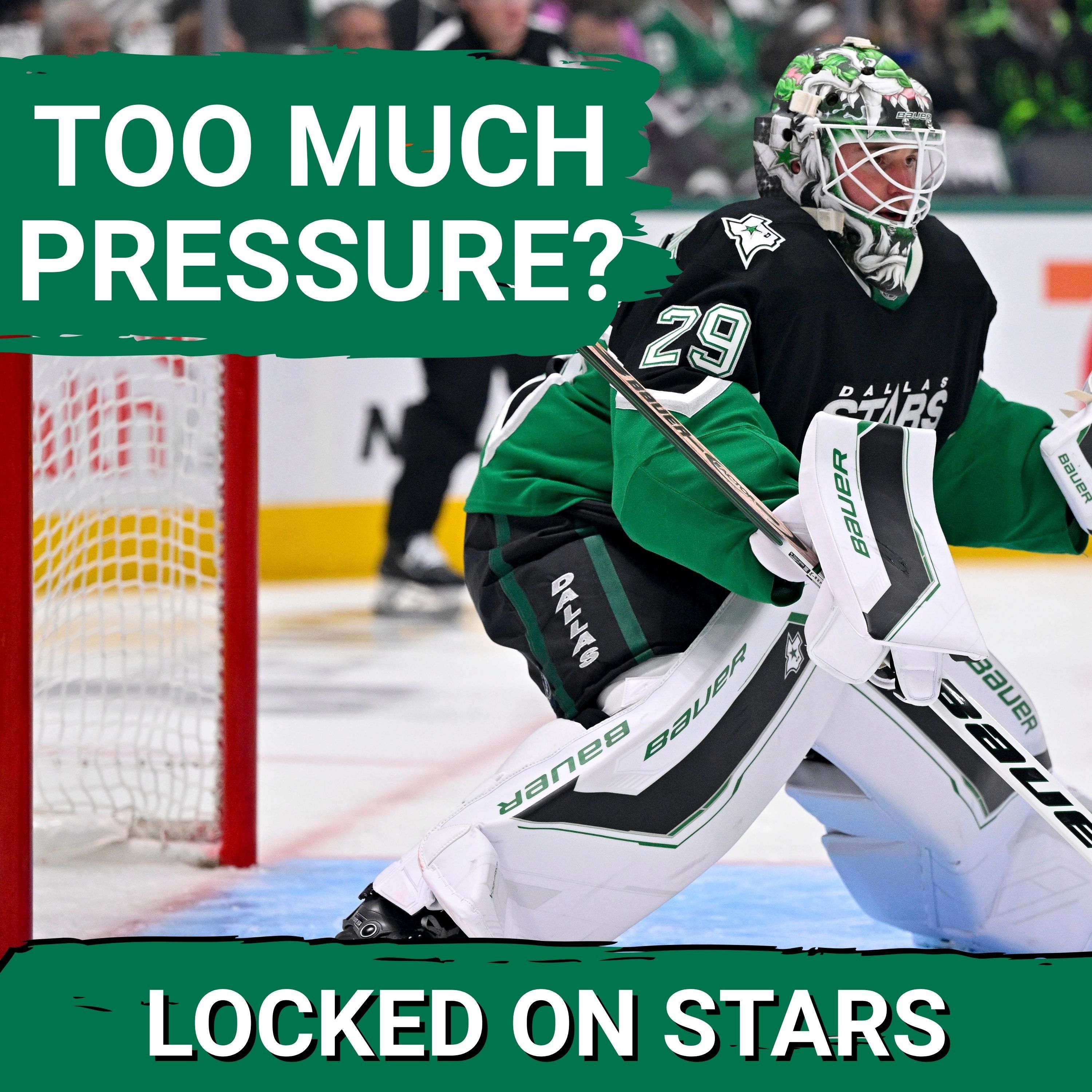 DISAPPOINTMENT: Dallas Stars Jake Oettinger Admits Struggles, PROMISES Consistency for Next Season — Locked On Stars - Daily Podcast On The Dallas Stars cover