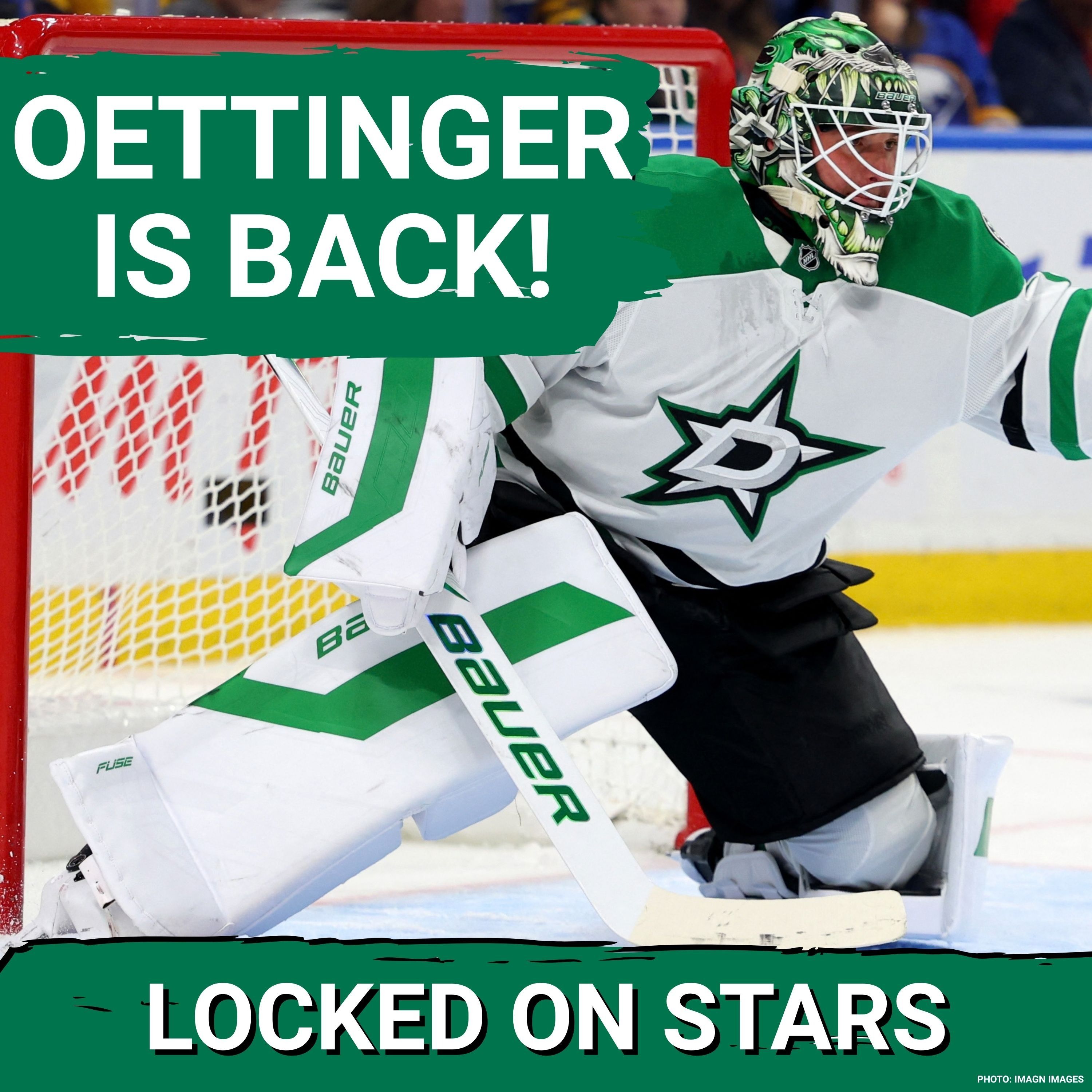 OETTINGER BACK?: Dallas Stars and Jake Oettinger SHUTOUT Sabres as Mikko Rantanan Records 4 POINTS!