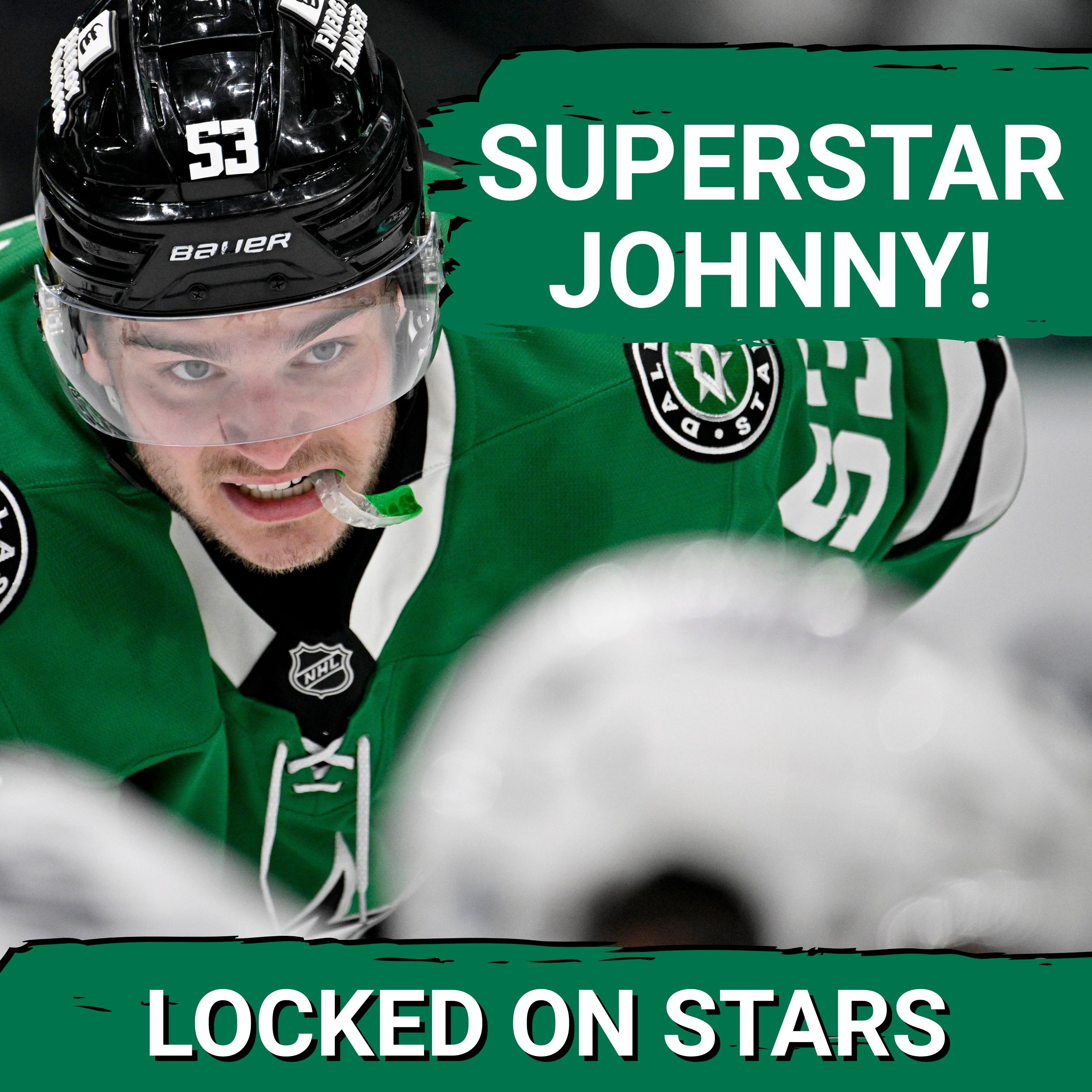 SUPERSTAR: Dallas Stars DOMINATE as Wyatt Johnston Makes Franchise History in 4-1 Win over Kraken!