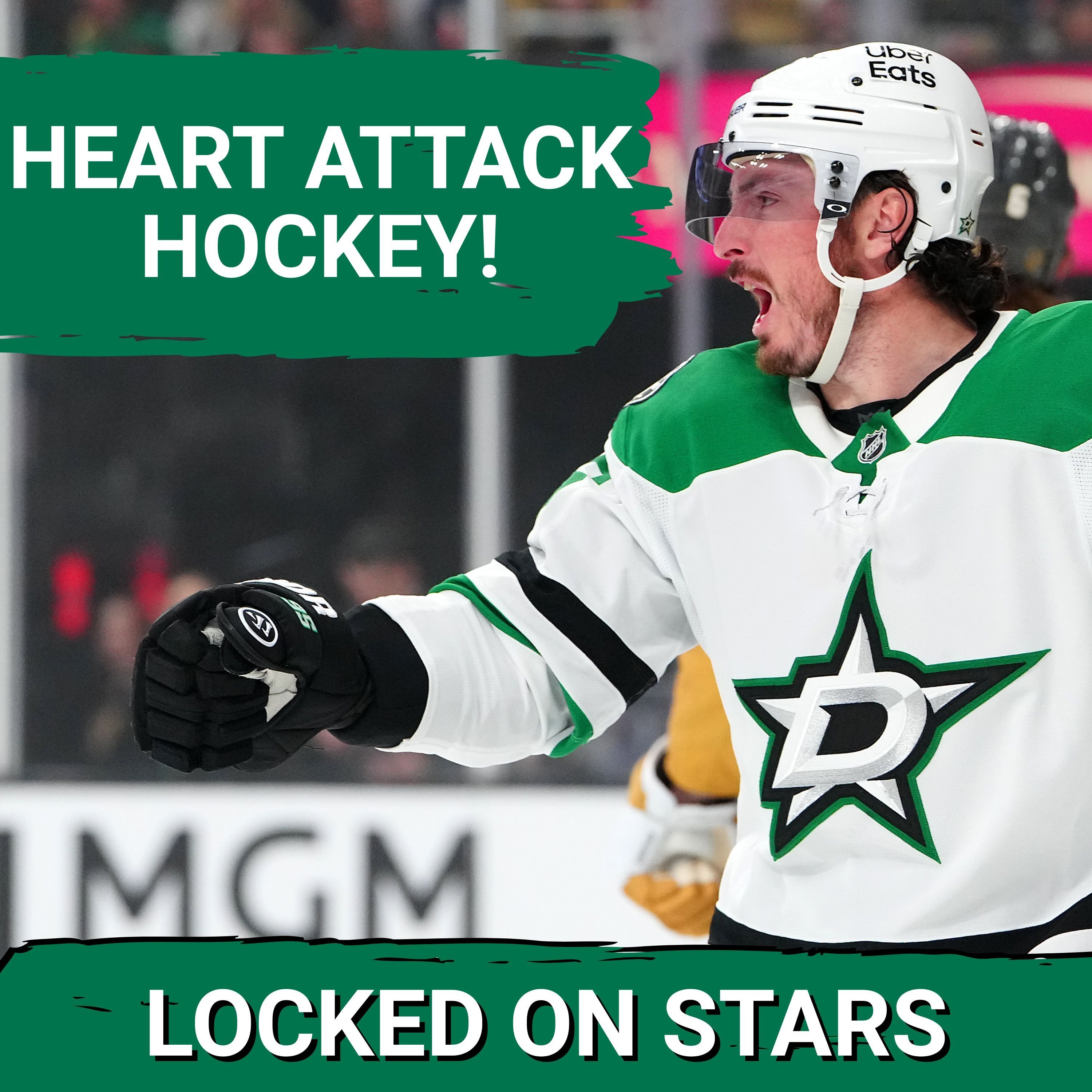 HEART STOPPER: Stars Blow Lead but CLUTCH Wild Shootout win in Vegas 5-4! Wyatt Johnston Milestone!