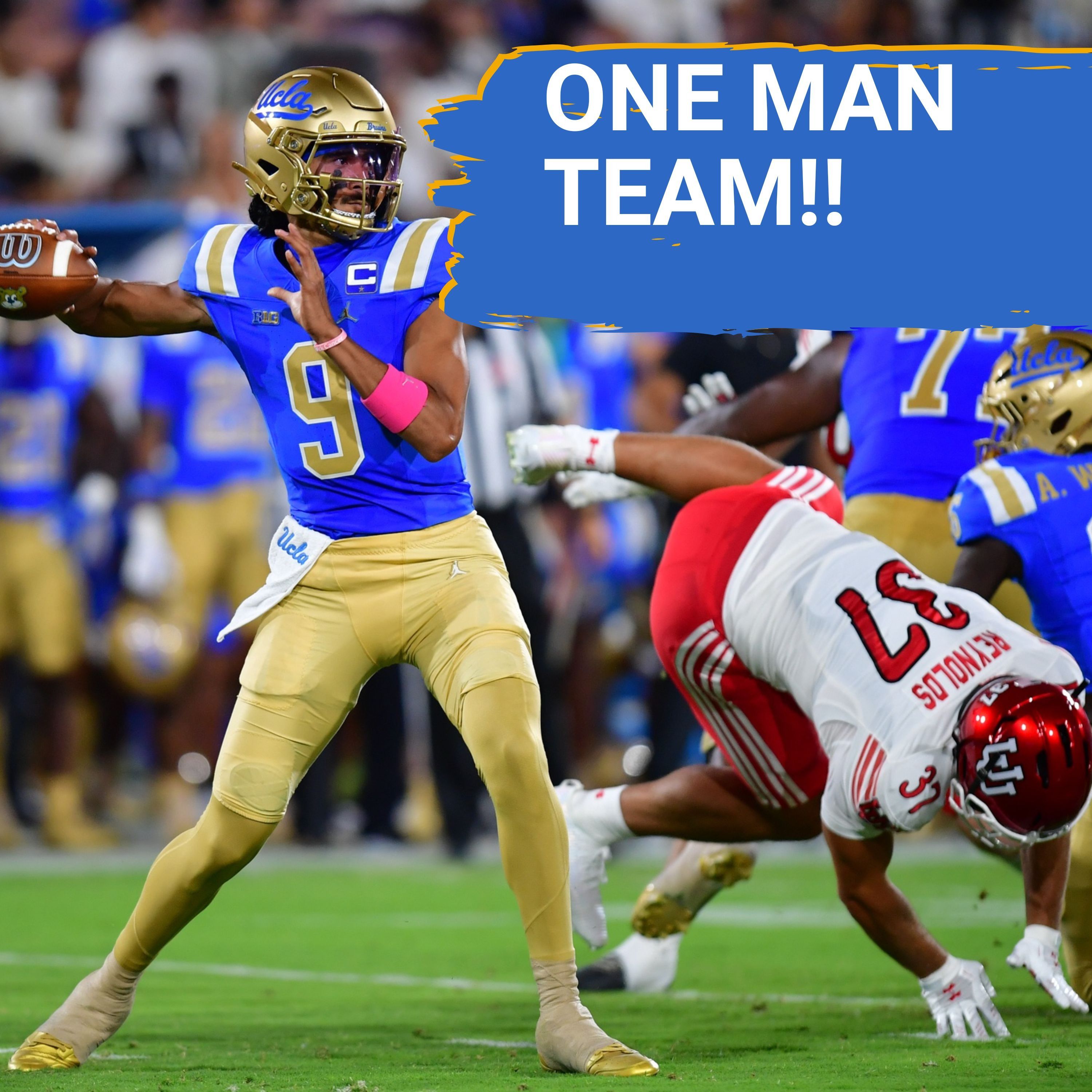 REACTION: Nico Iamaleava was OKAY, but UCLA's Defense WAS HORRIBLE in Blowout Loss to UTAH Football!