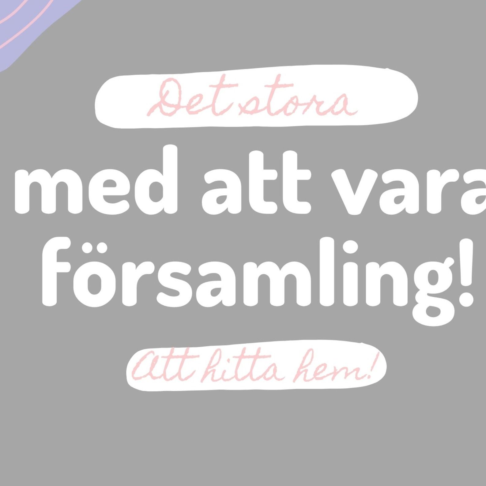 210606, Det stora med att vara församling u2013 Ett heligt folk. Eller