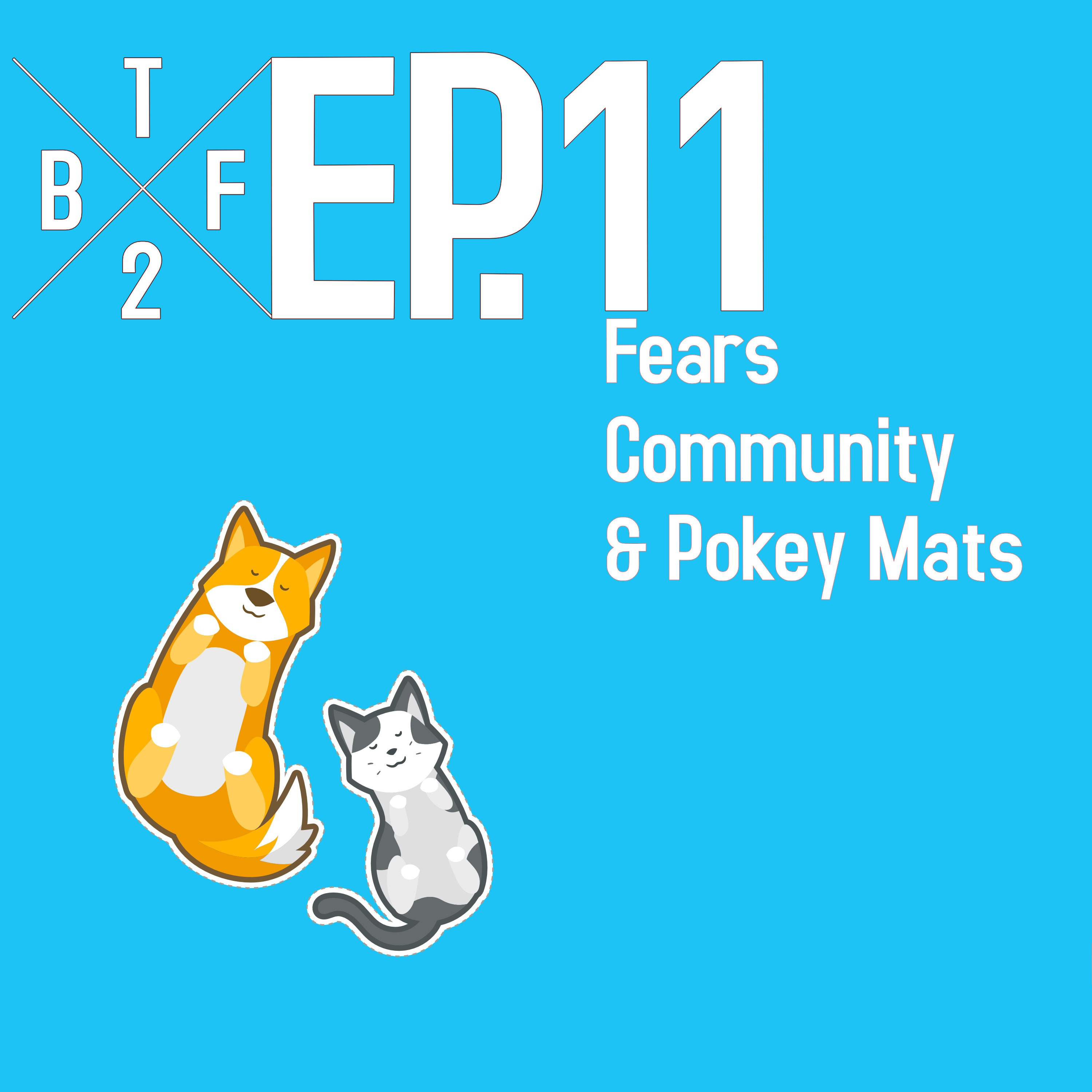 Fears, Community & Pokey Mats
