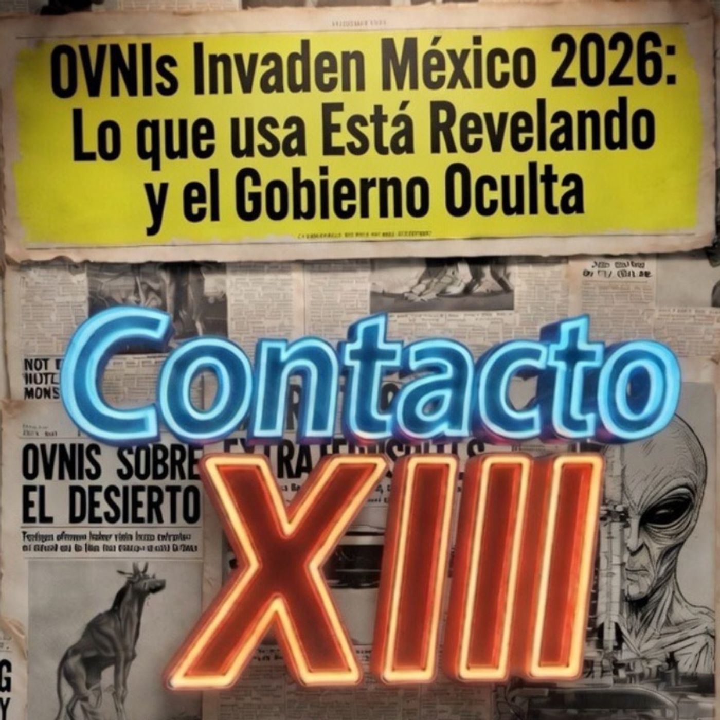“OVNIs Invaden México 2026: Lo que usa Está Revelando y el Gobierno Oculta” episode artwork