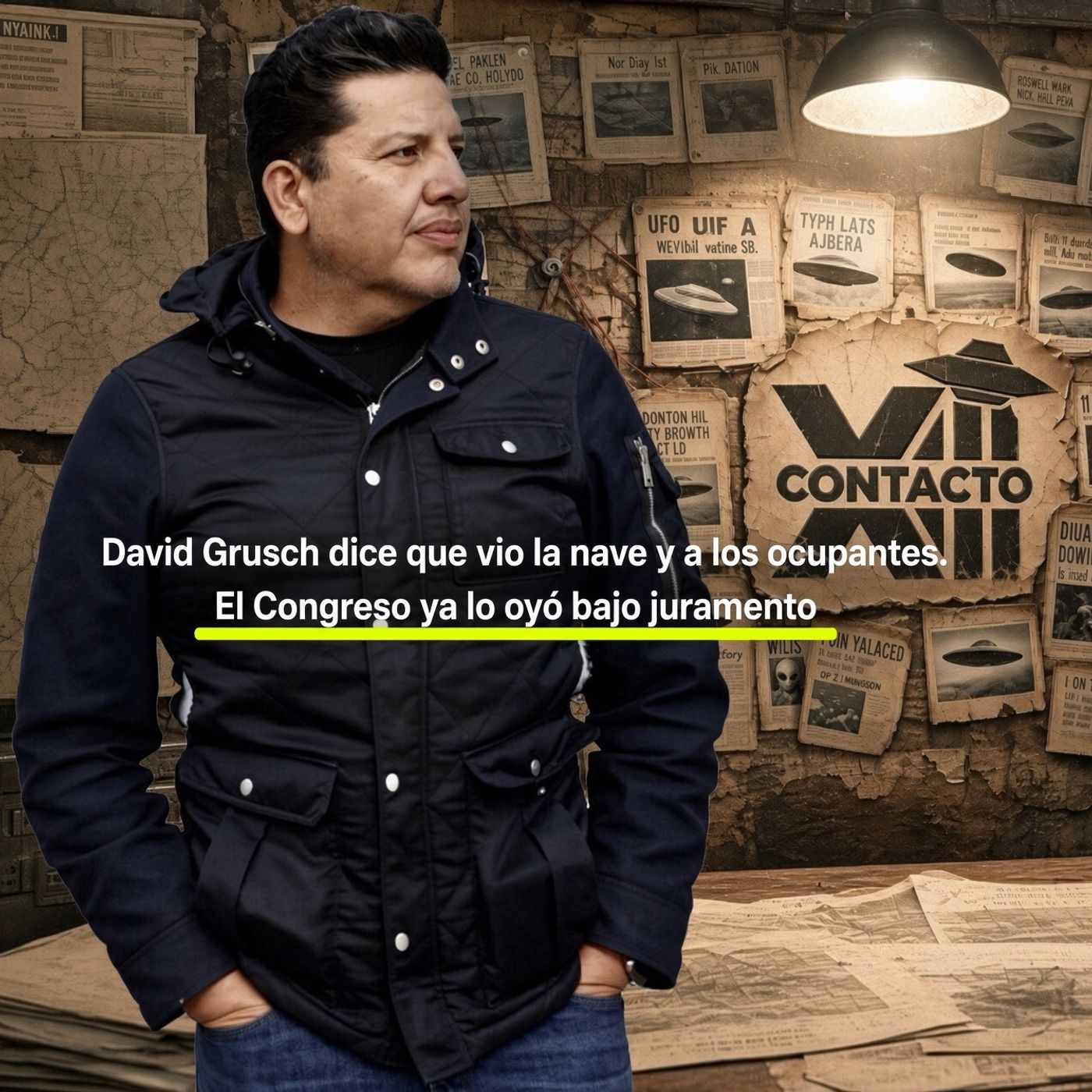 David Grusch dice que vio la nave y a los ocupantes. El Congreso ya lo oyó bajo juramento.
