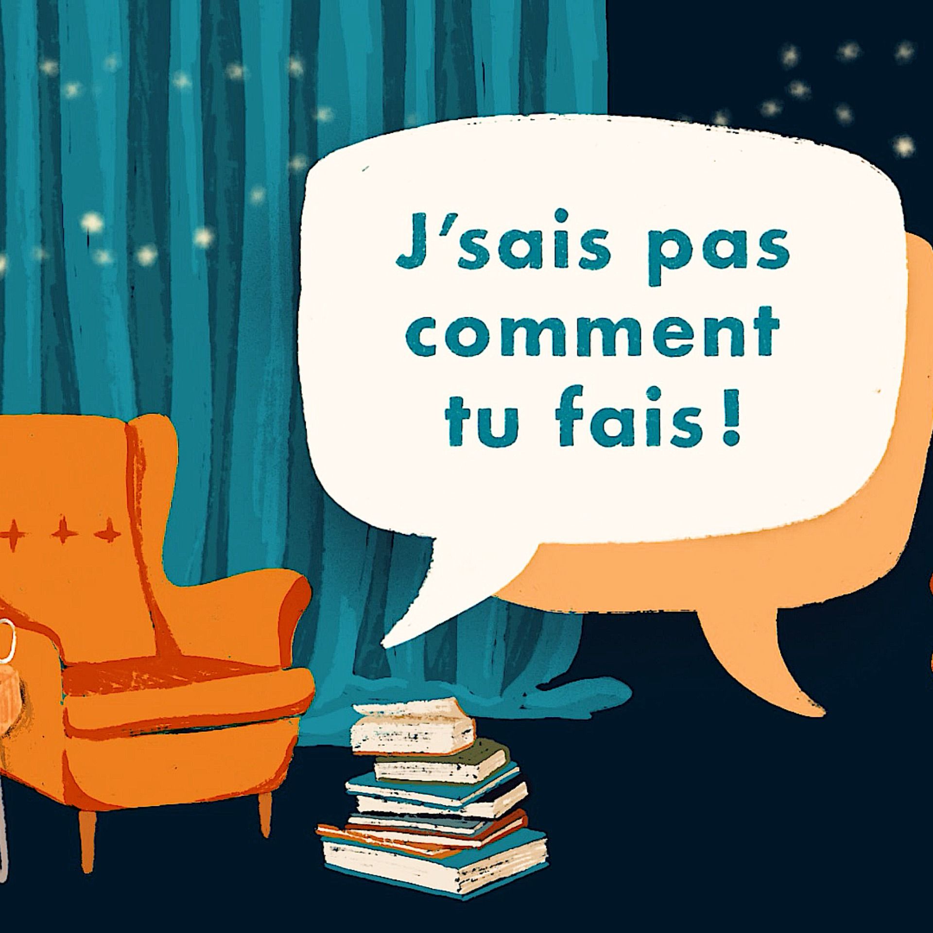 Cover art for the J'sais pas comment tu fais! podcast