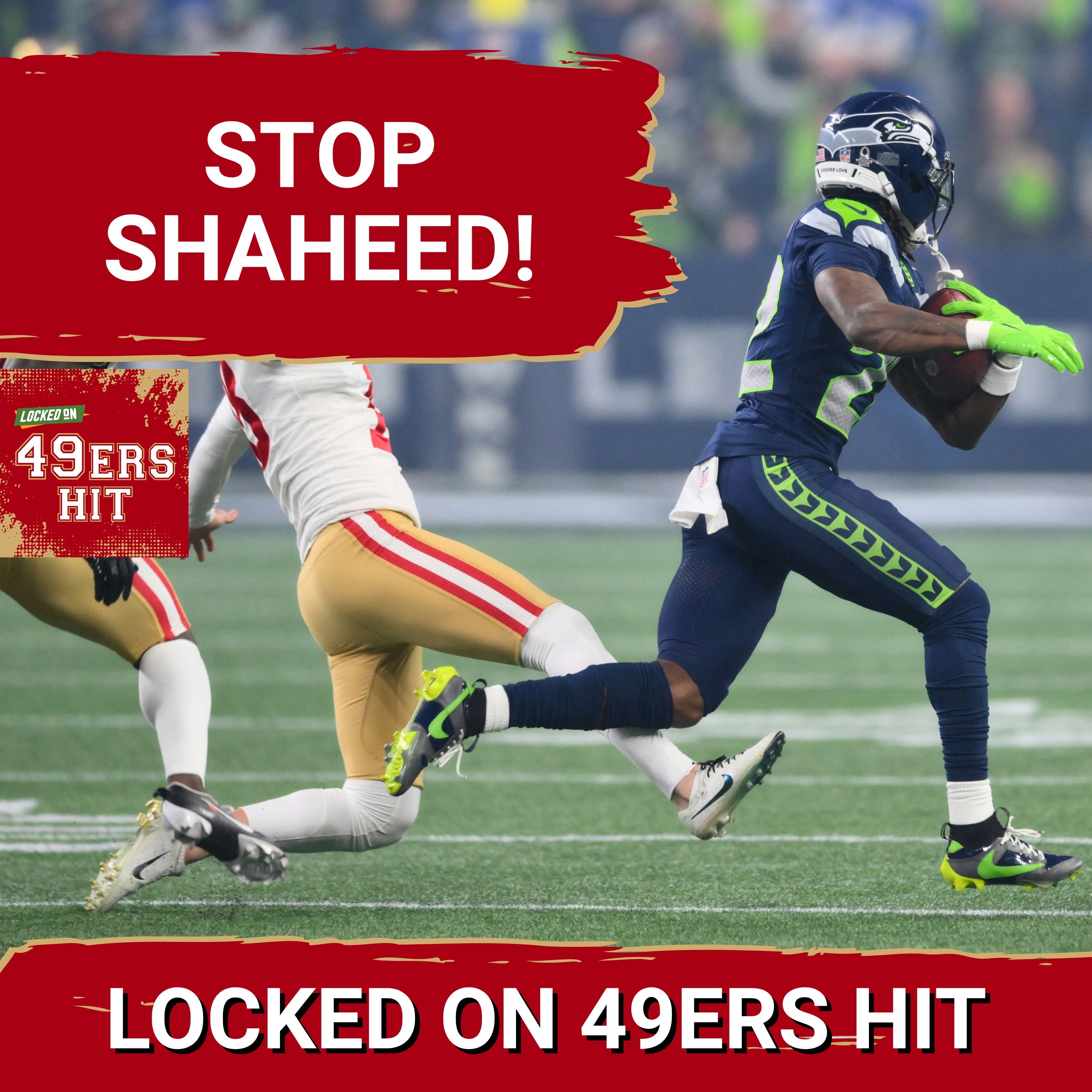The 49ers CAN'T Get Burned By Seahawks Wide Receiver Rashid Shaheed AGAIN