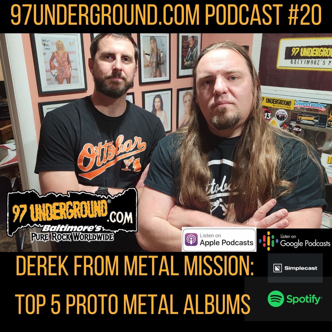 #20: Top 5 PROTO METAL albums w/Derek from The Metal Mission