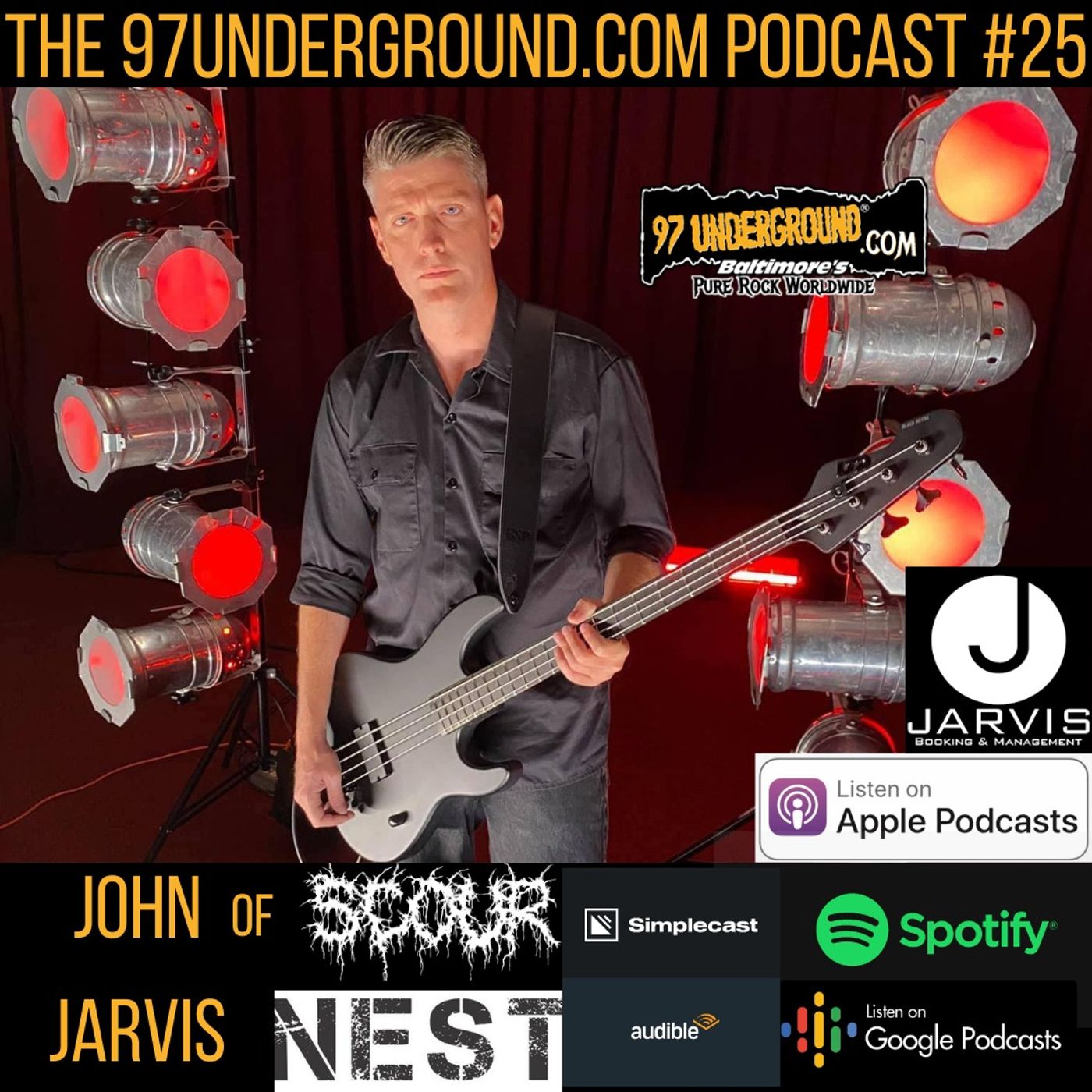 #25: John Jarvis of NEST, Scour, Agoraphobic Nosebleed, and Fulgora