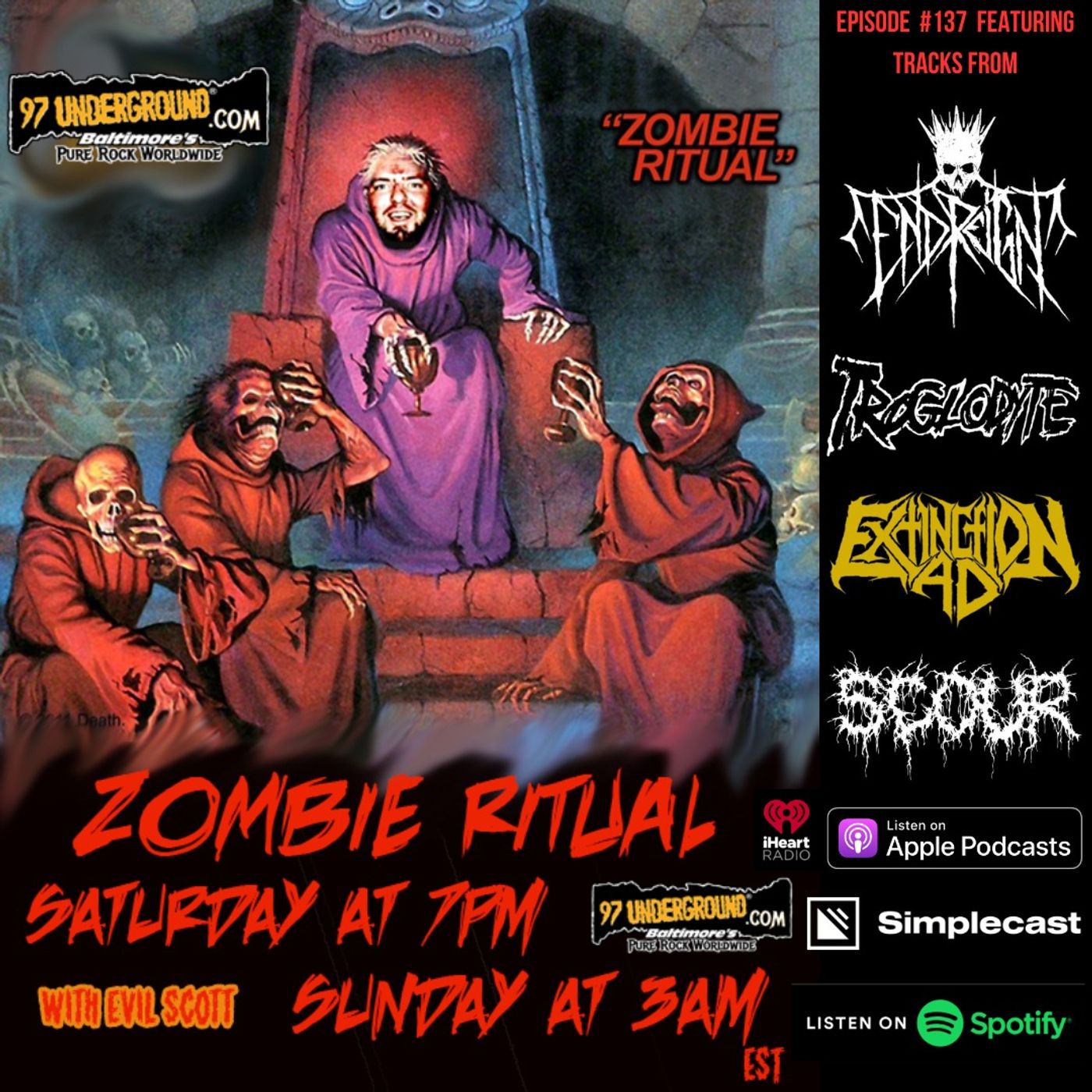 Zombie Ritual Radio 137 episode artwork