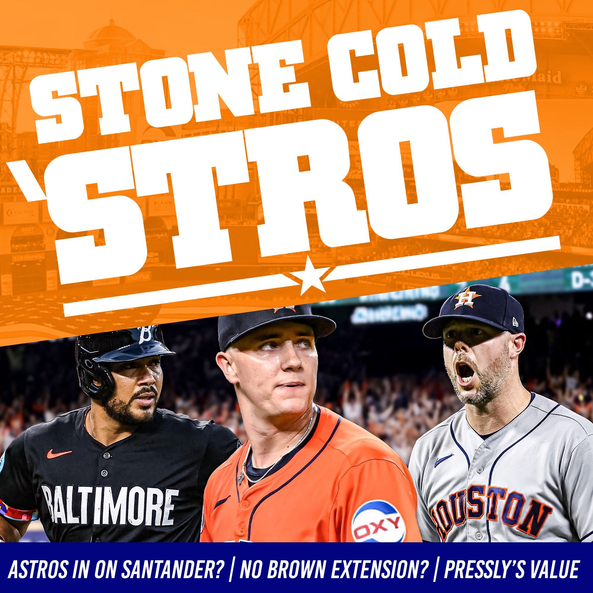 S2 Ep53: MLB insider says Astros dark horse for big bat, clock ticking for Hunter Brown, Pressly's trade value