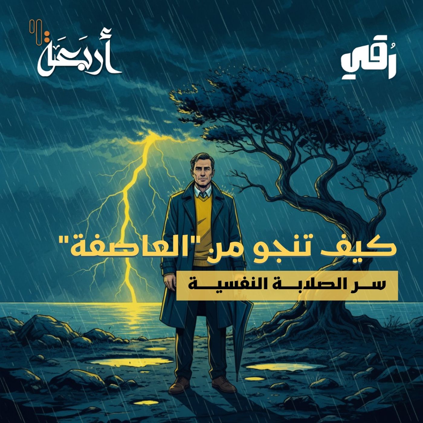 بودكاست رقي | هل تمتلك الصلابة… أم أن أول أزمة تكسر داخلك؟ episode artwork