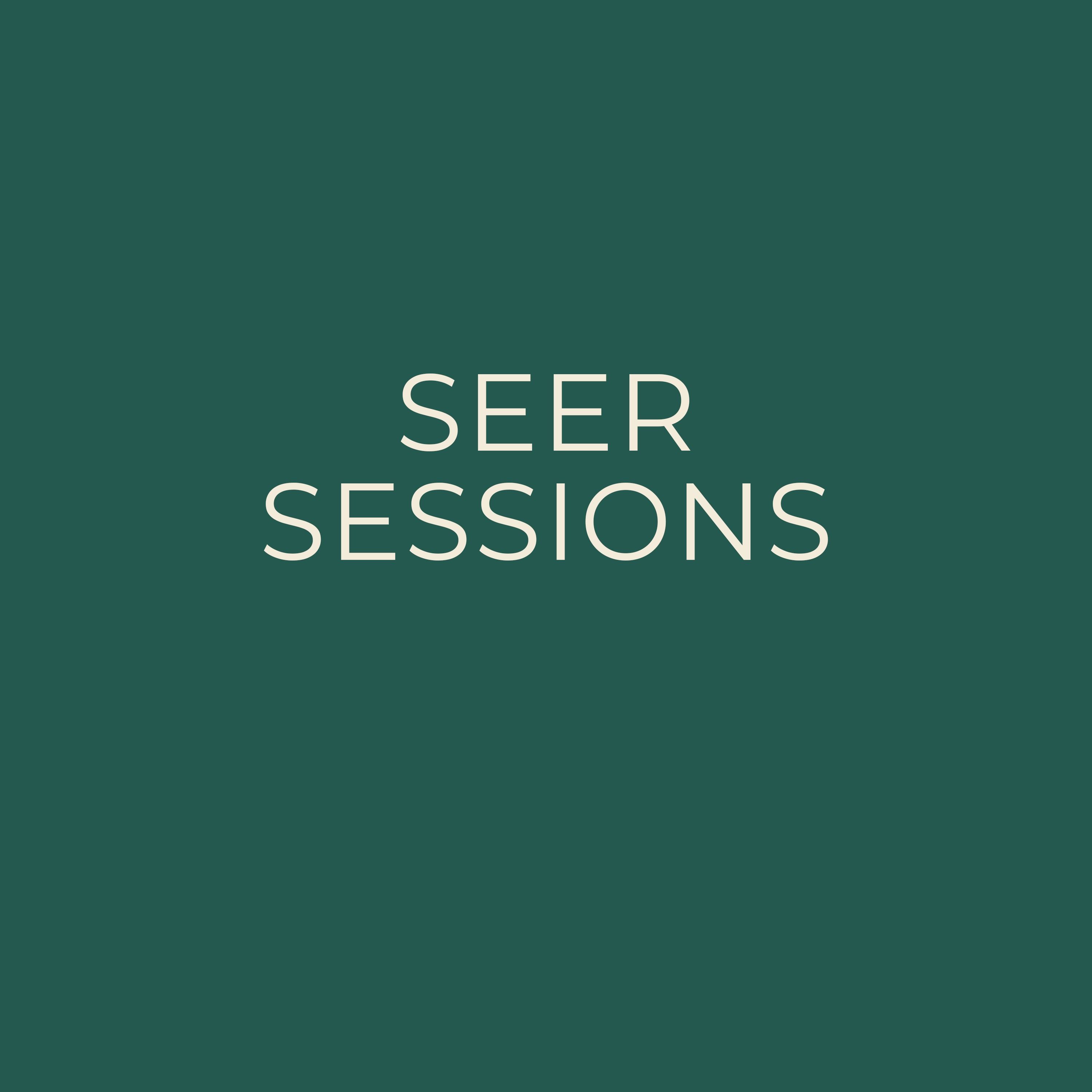 PLD is now... SEER SESSIONS | Seer Sessions #190