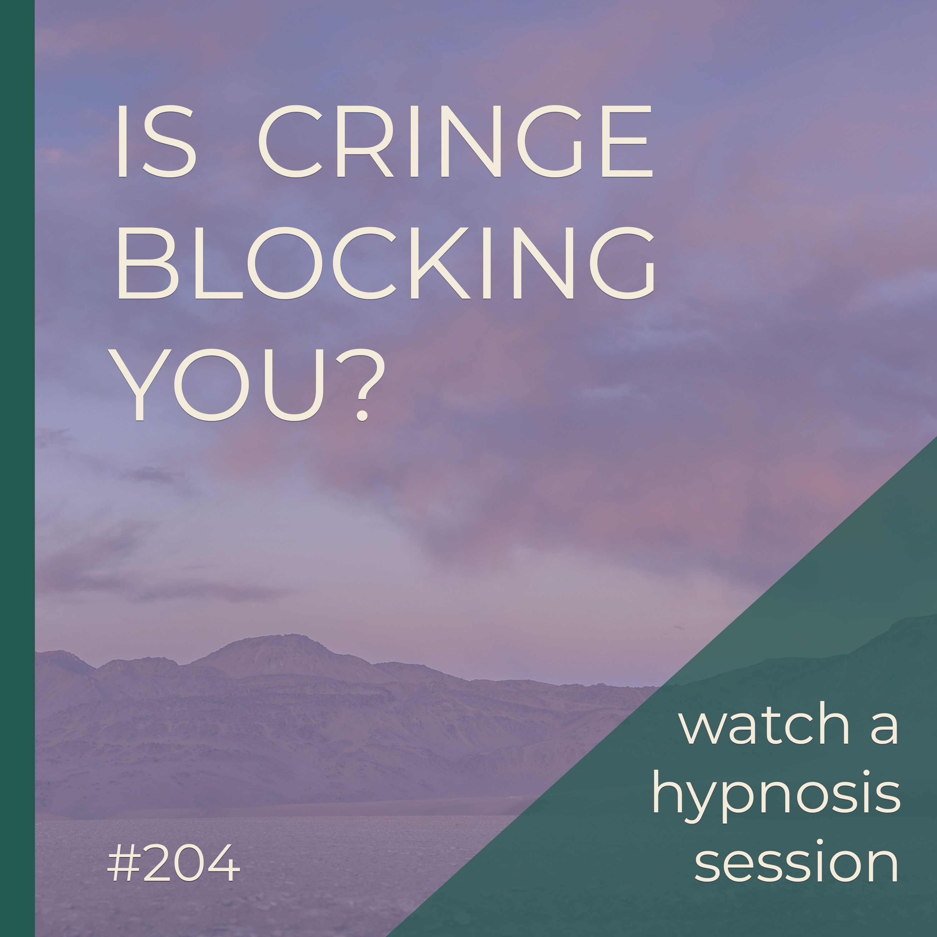 Exploring Cringe  |  Watch A Hypnosis Session  |  Seer Sessions #204