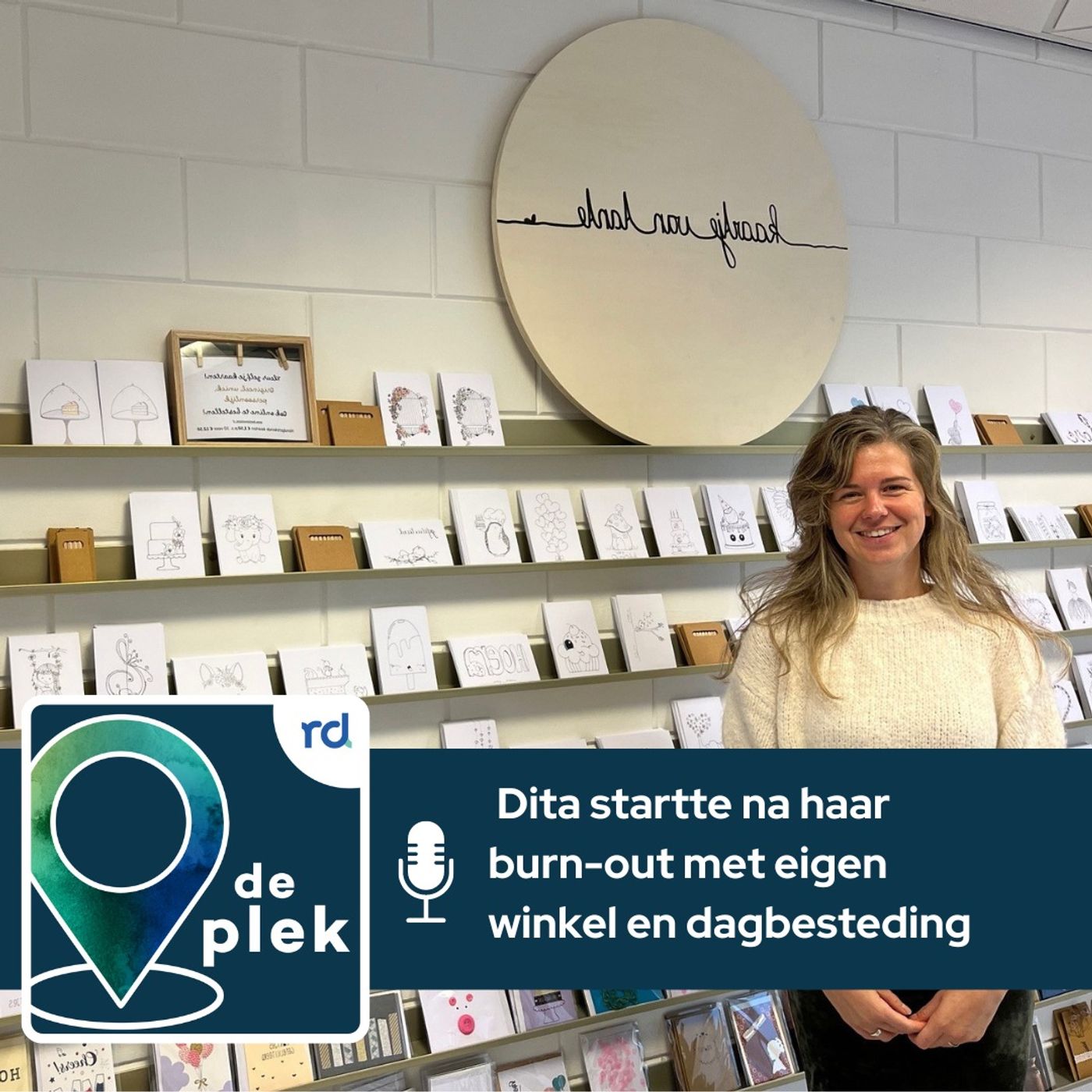 Dita startte na haar burn-out met eigen winkel en dagbesteding