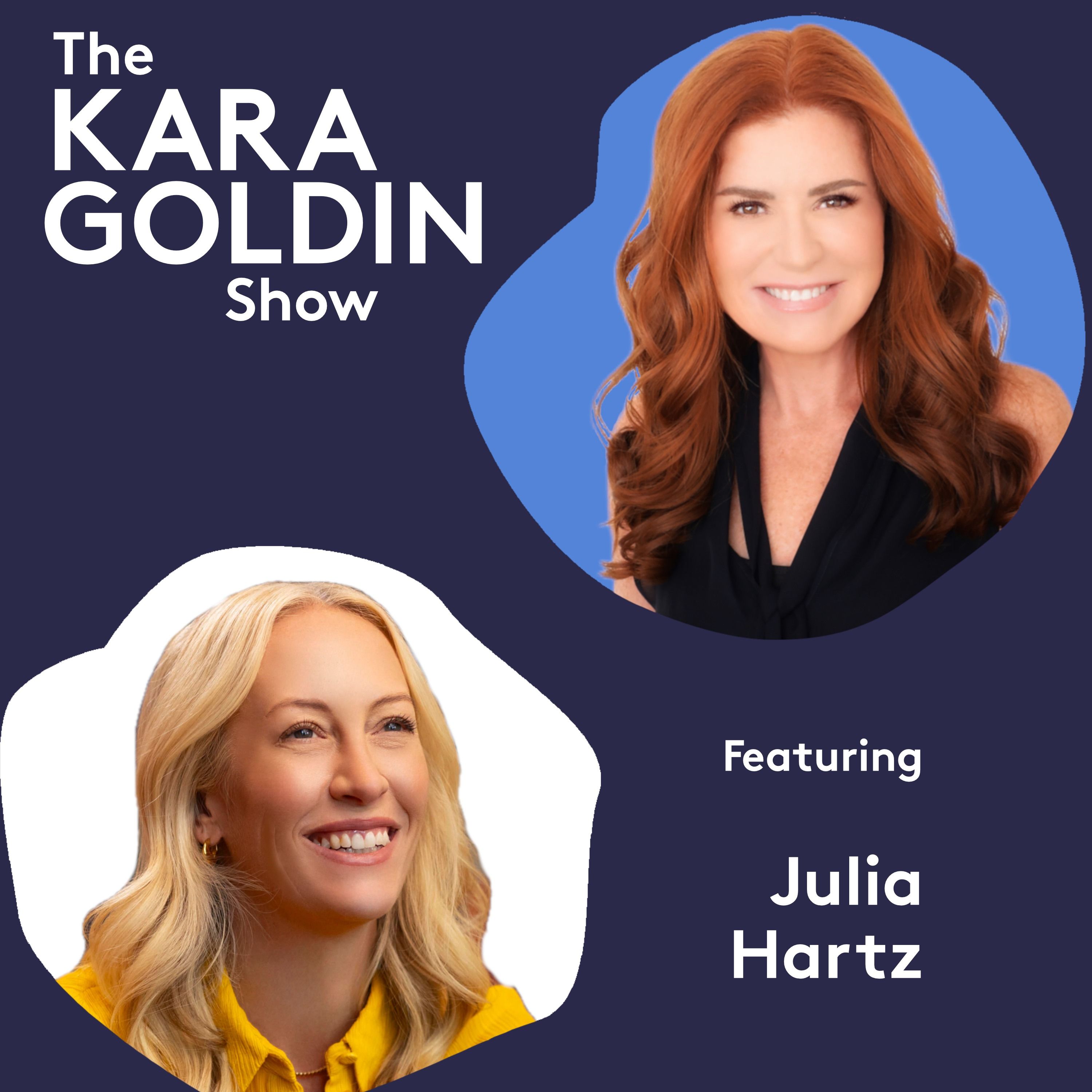 839 Julia Hartz: Co-Founder of Eventbrite — The Kara Goldin Show cover