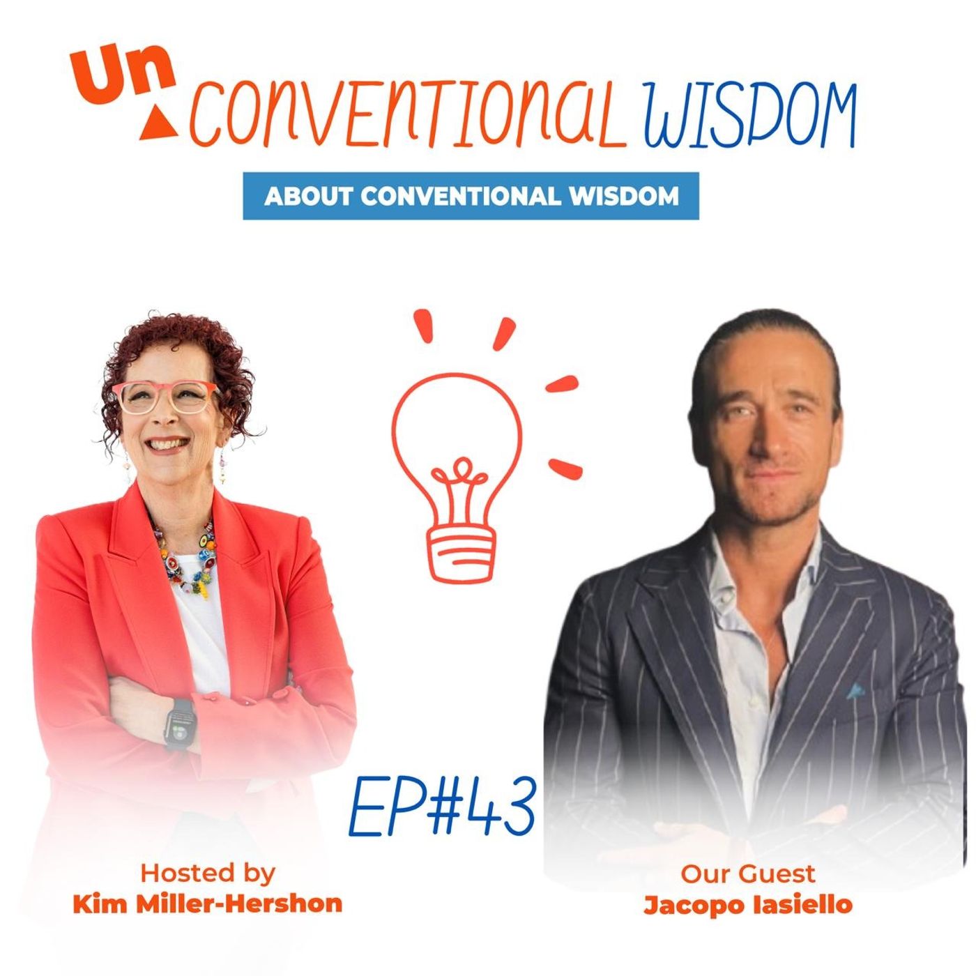 Unconventional Wisdom About Conventional Wisdom Podcast Episode Fourty Three with Jacopo Iasiello episode artwork