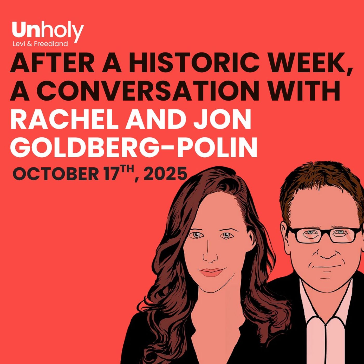 After a historic week, a Conversation with Rachel and Jon Goldberg-Polin