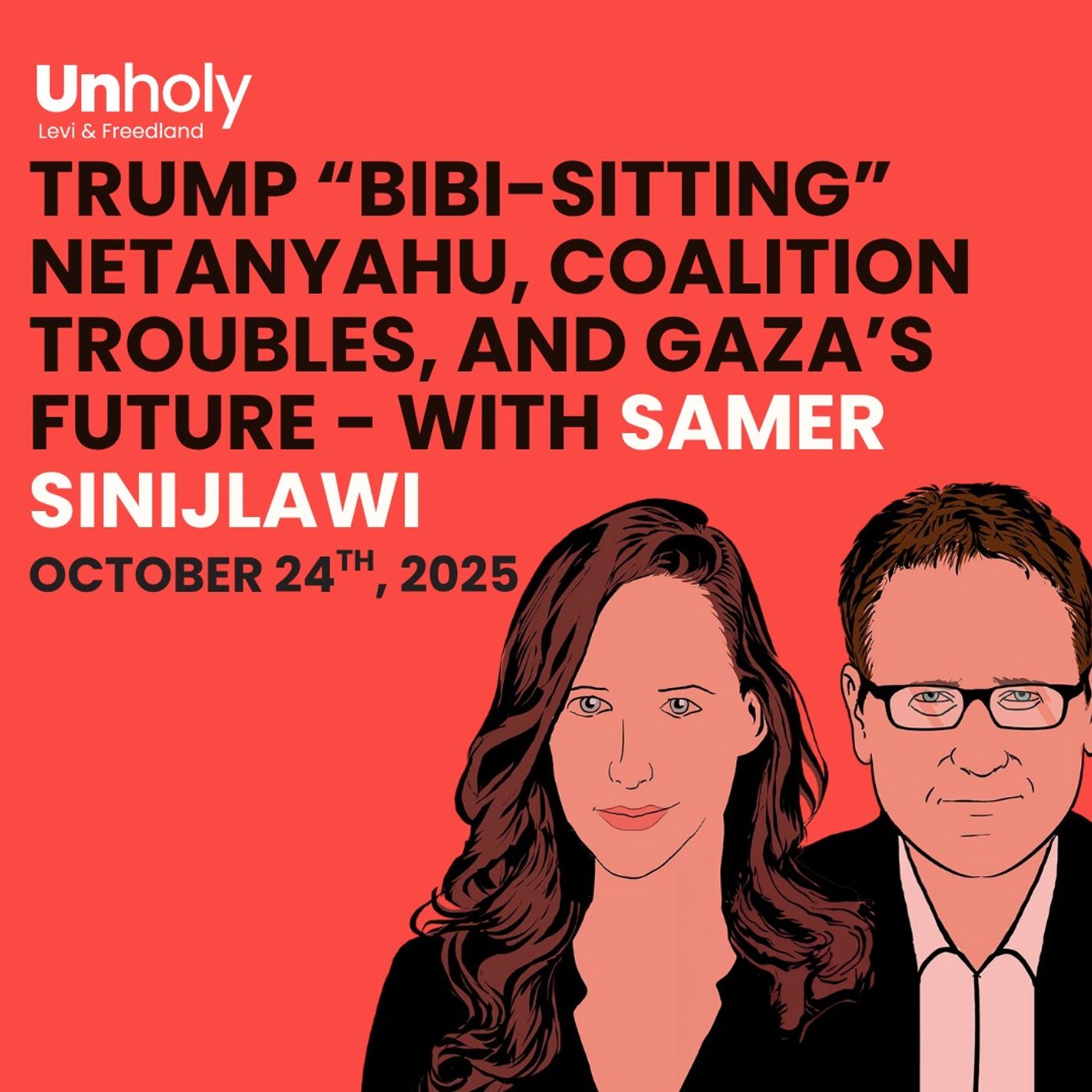 Trump “Bibi-sitting” Netanyahu, coalition troubles, and Gaza’s future – with Samer Sinijlawi