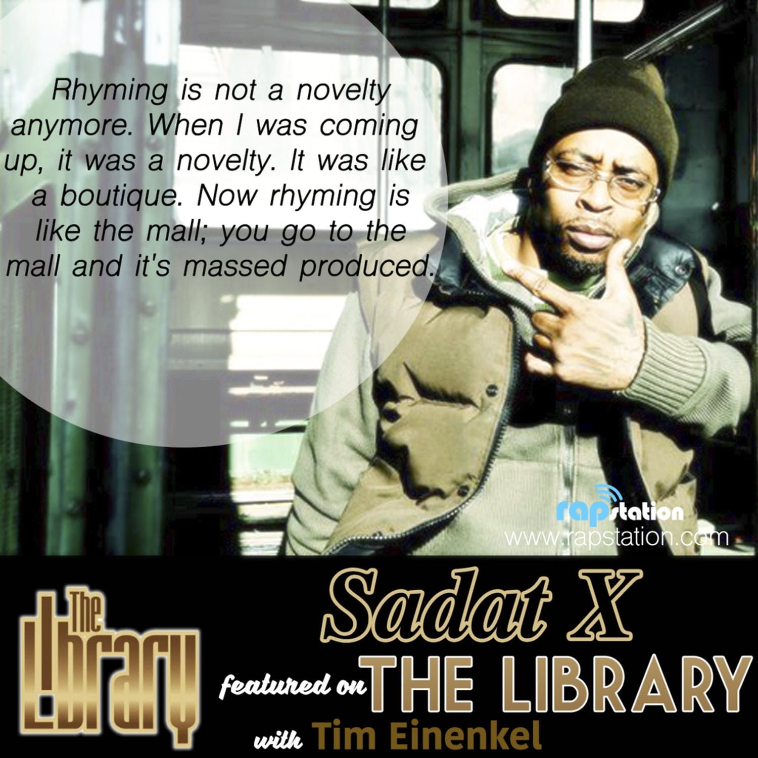 Library Rap: The Hip Hop Interviews with Tim Einenkel