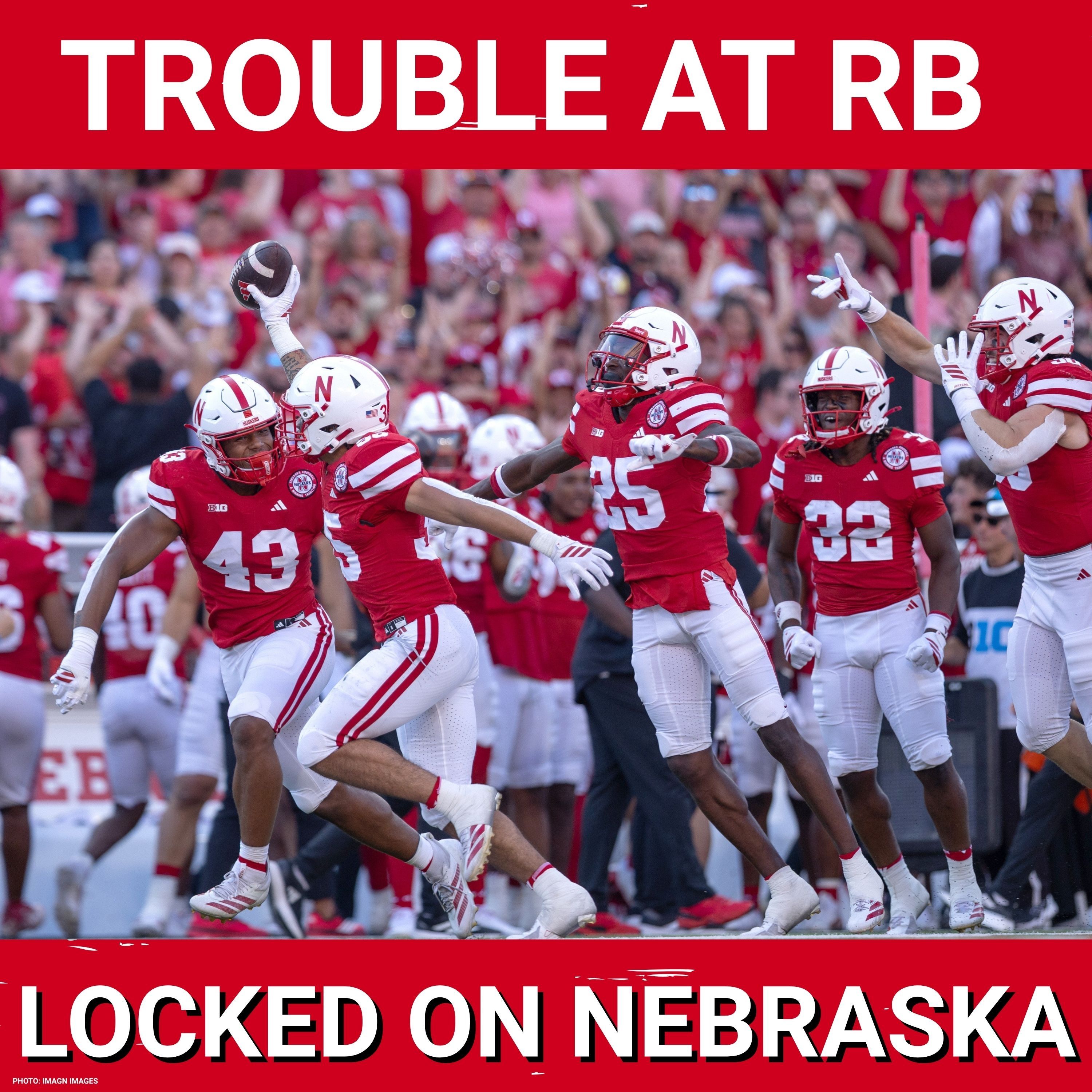 Trouble for Nebraska football at a spot where it cannot afford to take a hit? episode artwork