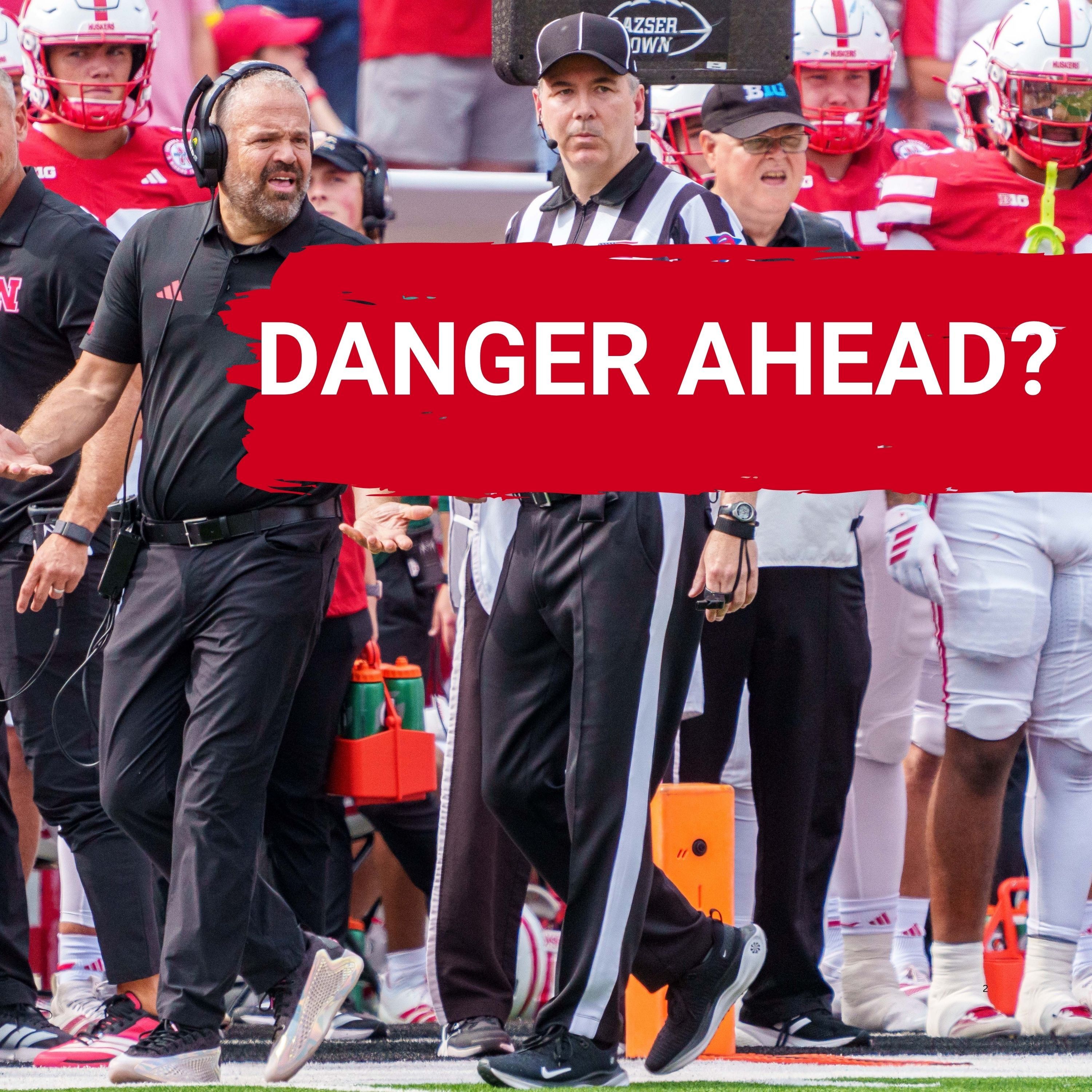 Does Nebraska football need to sound the alarm over its upcoming Big Ten schedule?