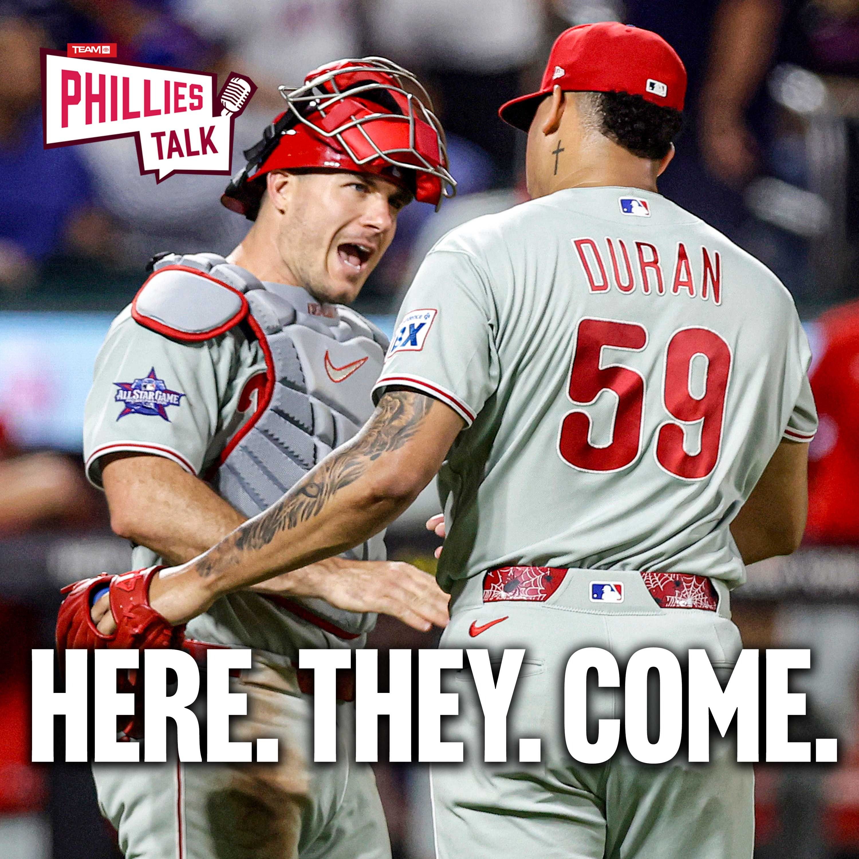 HERE THEY COME: Phillies 10 games above .500 after good old fashioned series win over Mets episode artwork