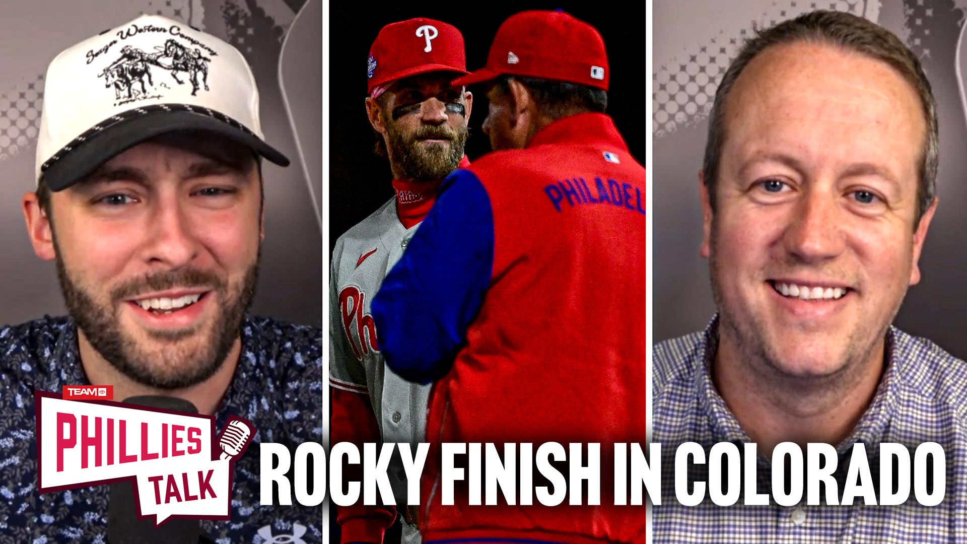 Was there more positives or negatives in Phillies series with Rockies?