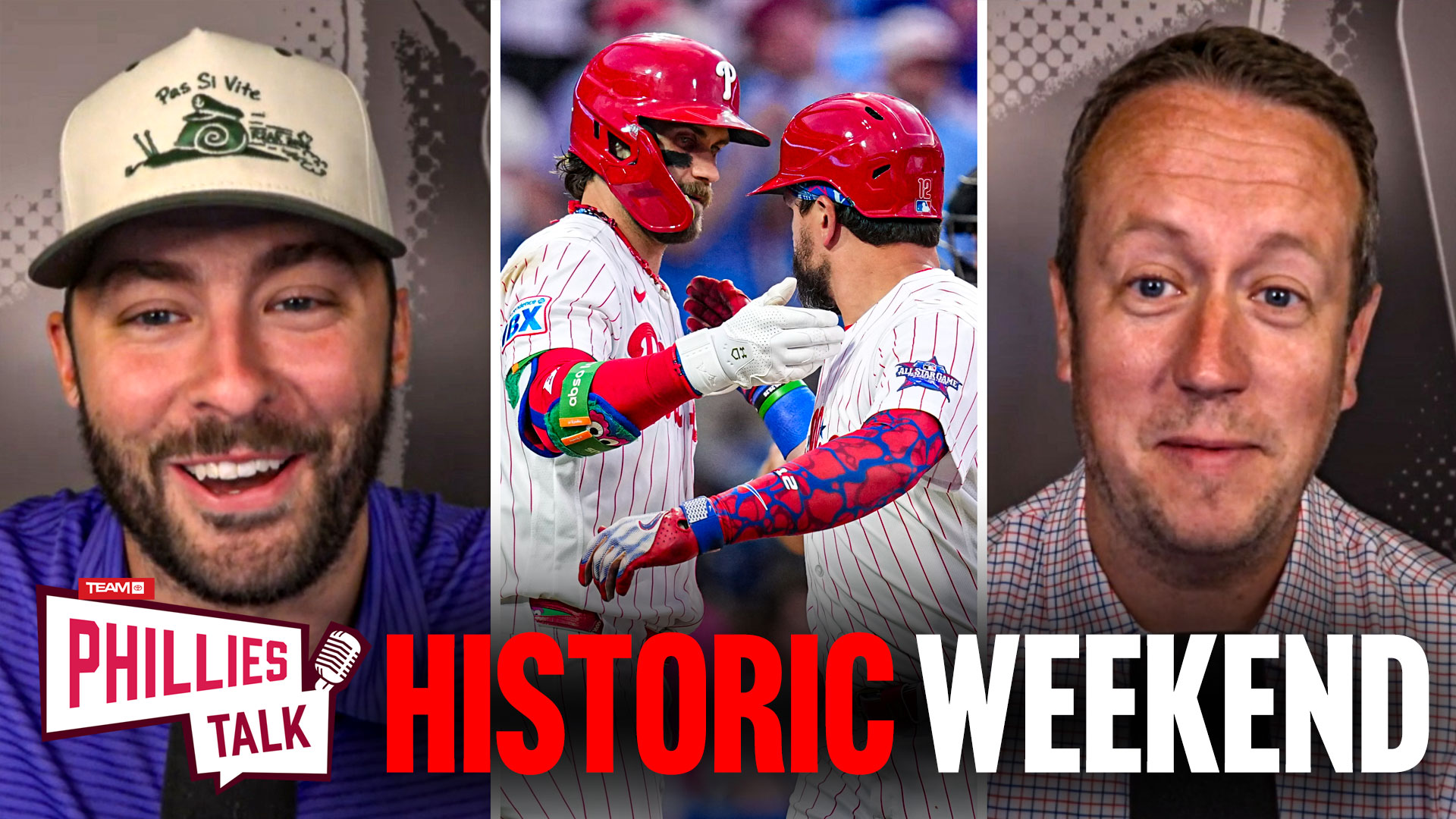 A deeper dive into a HISTORIC weekend for Harper, Schwarber, and the Phillies